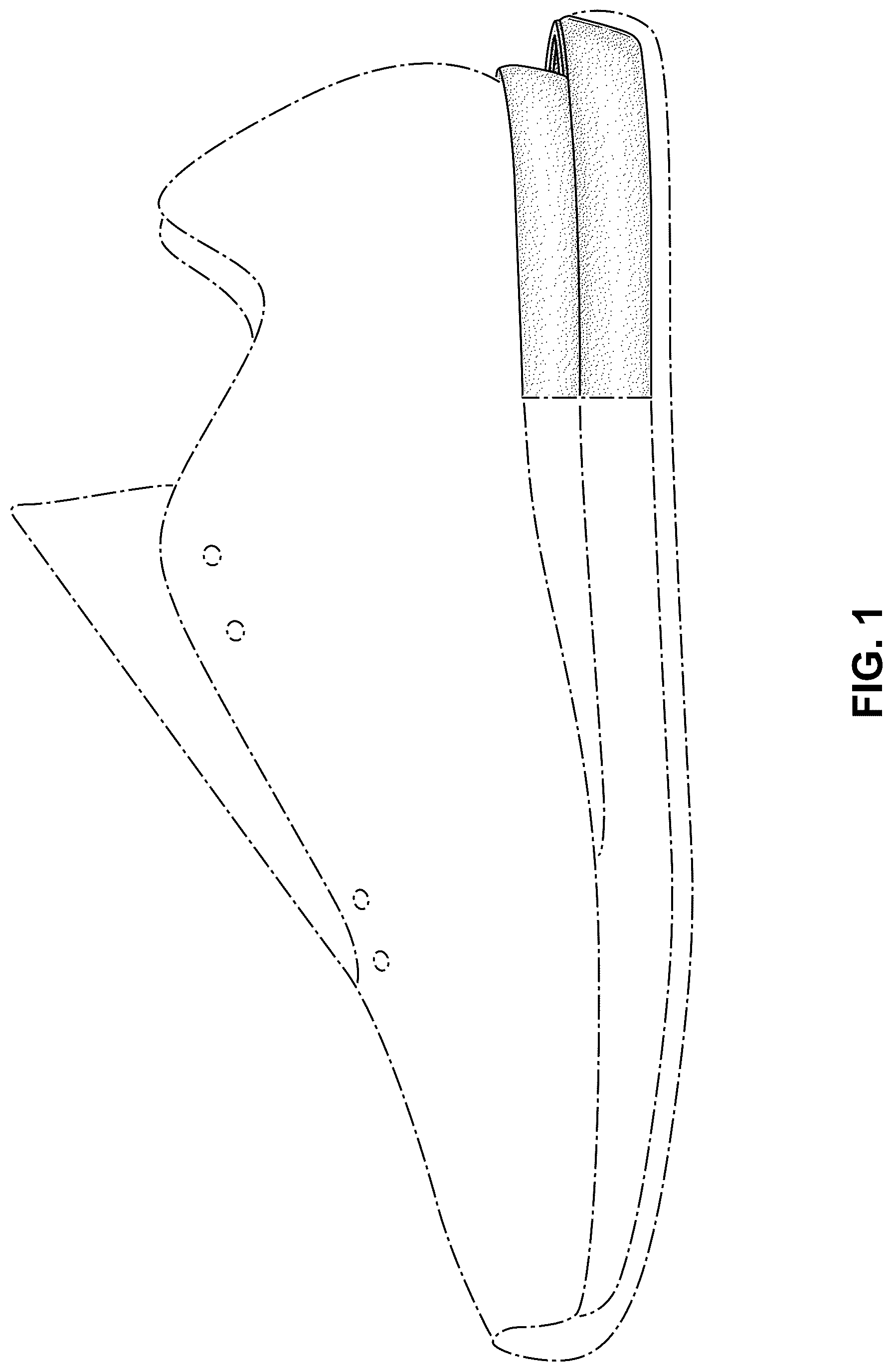 Patent USD1124609 — Shoe — Figure 1