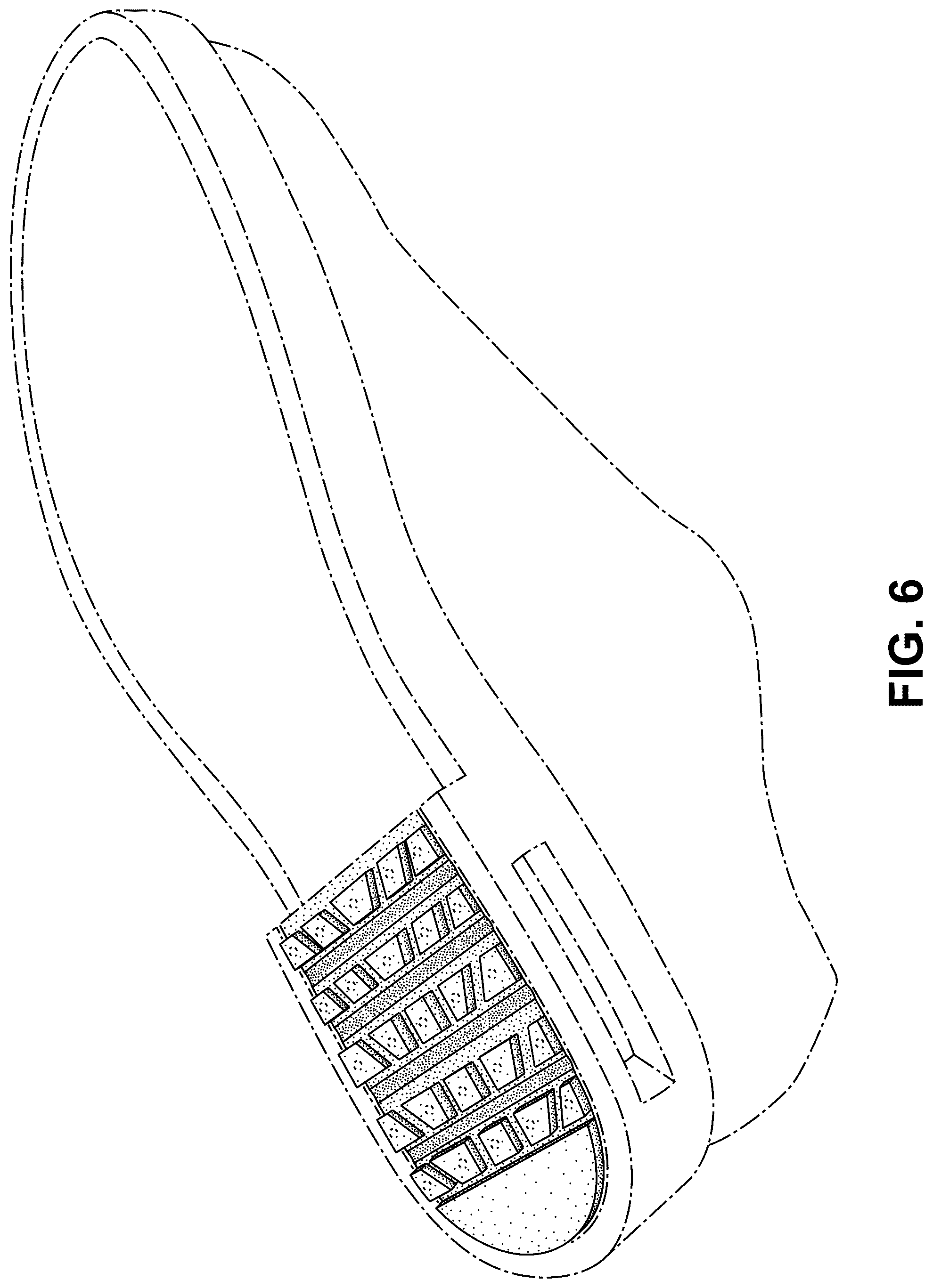 Patent USD1124617 Figure 6 – Shoe