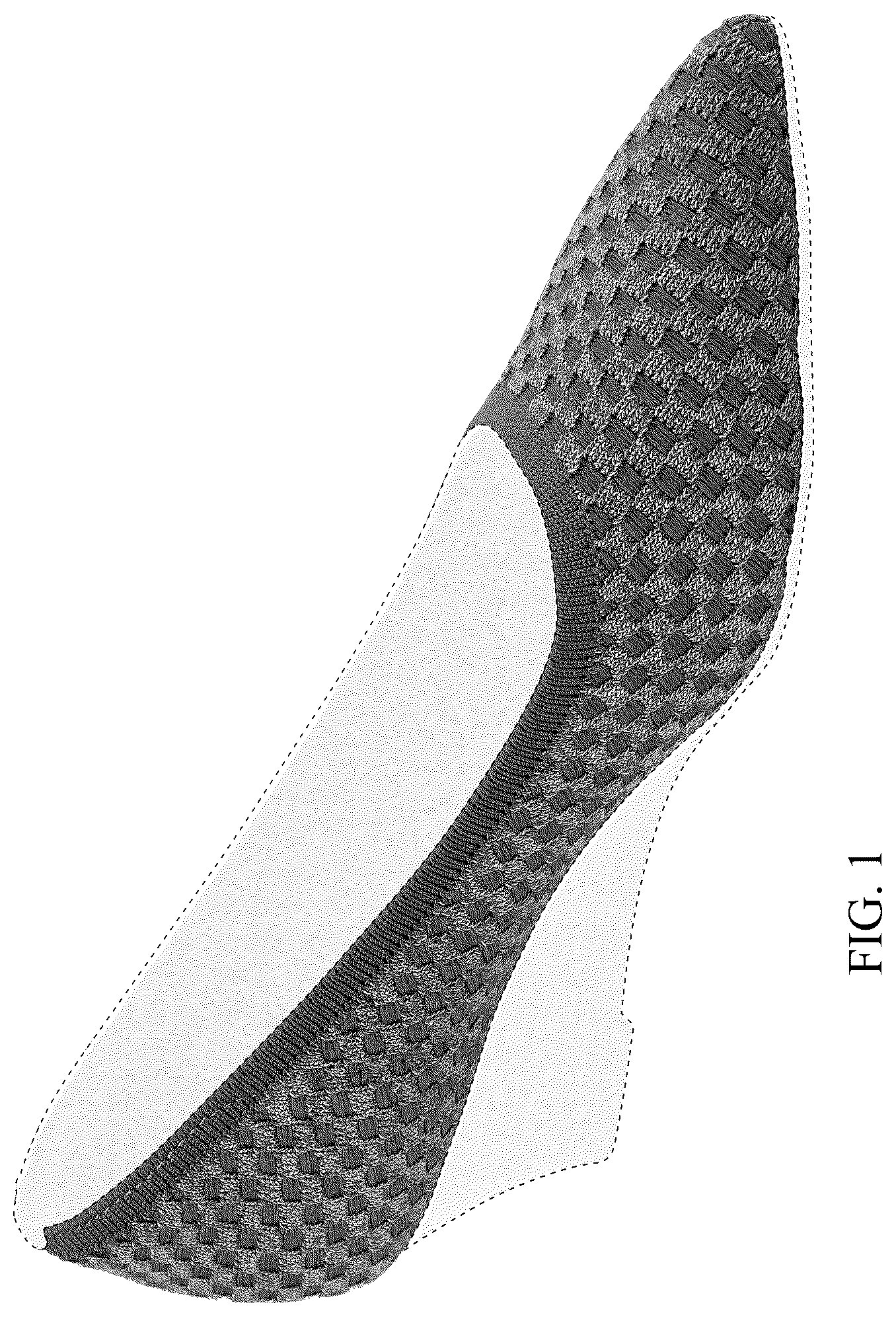 Patent USD1124625 Figure 1 – Shoe