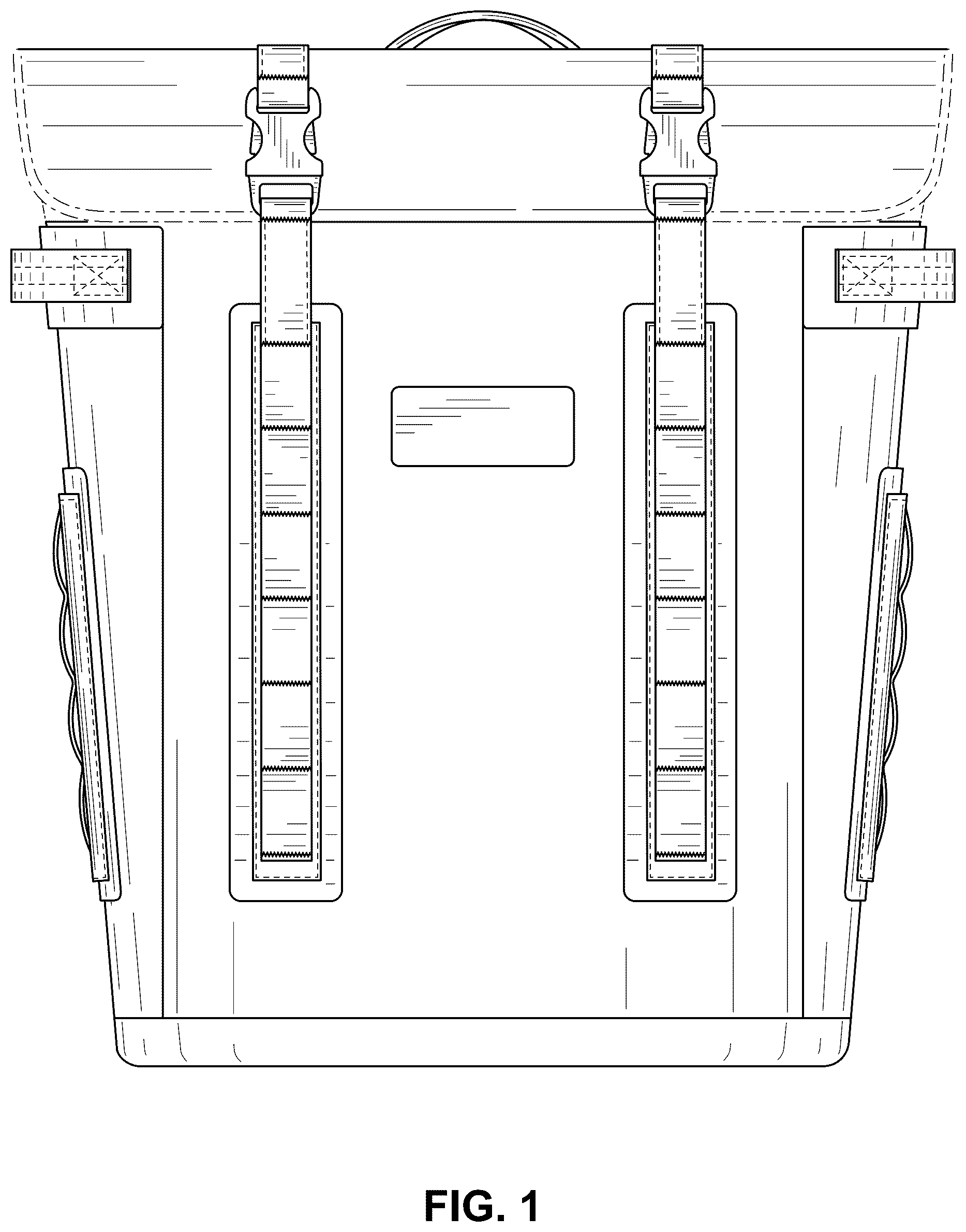 Patent USD1124636 Figure 1 – Backpack