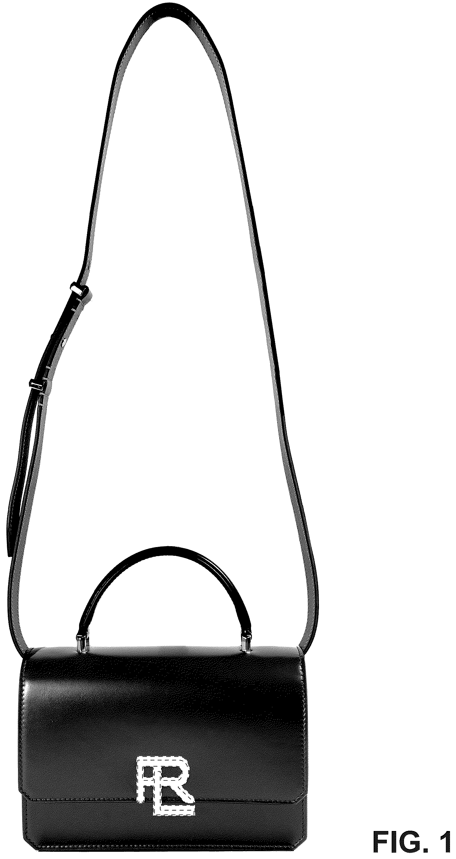 Patent USD1124642 Figure 1 – Bag