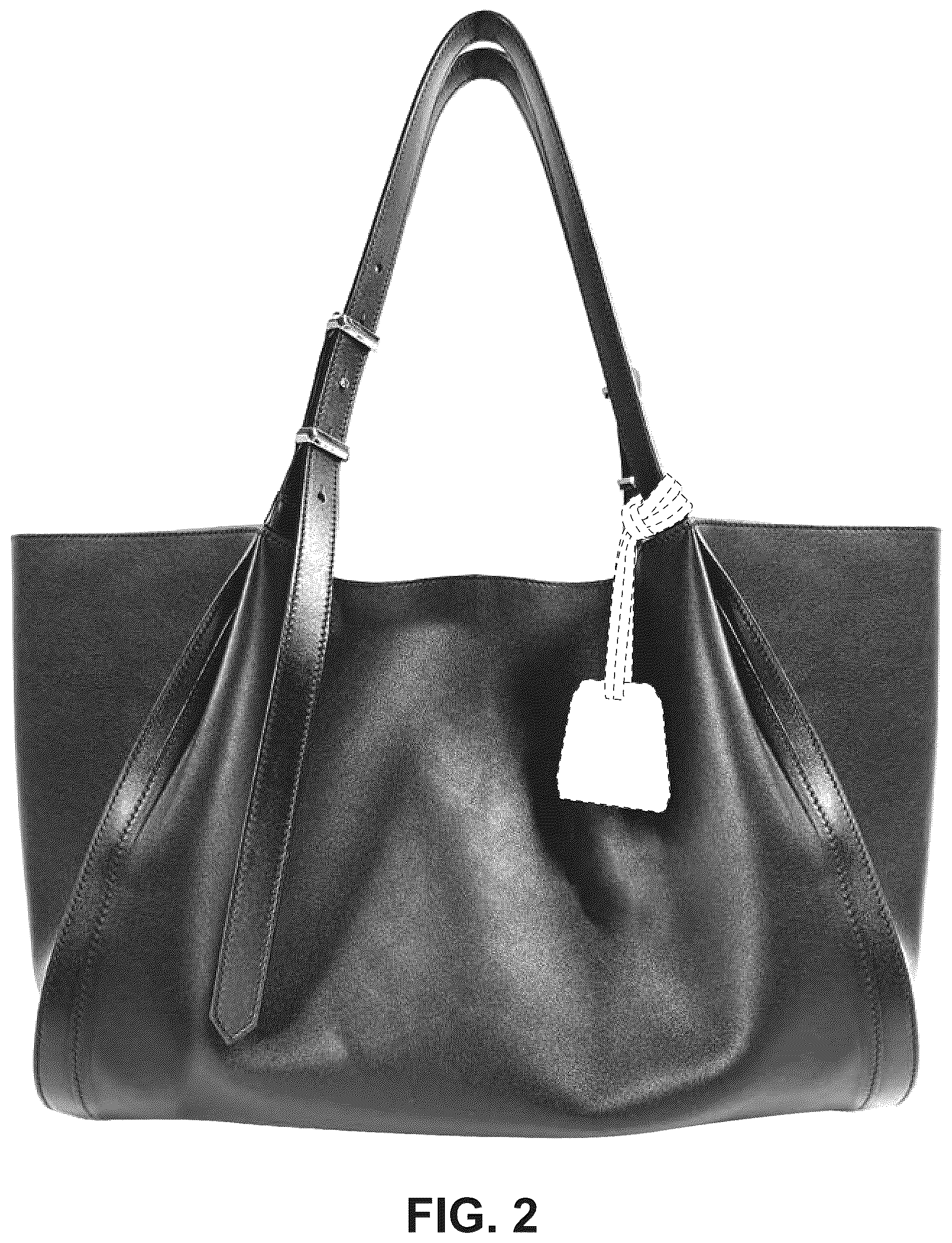 Patent USD1124644 Figure 2 – Bag