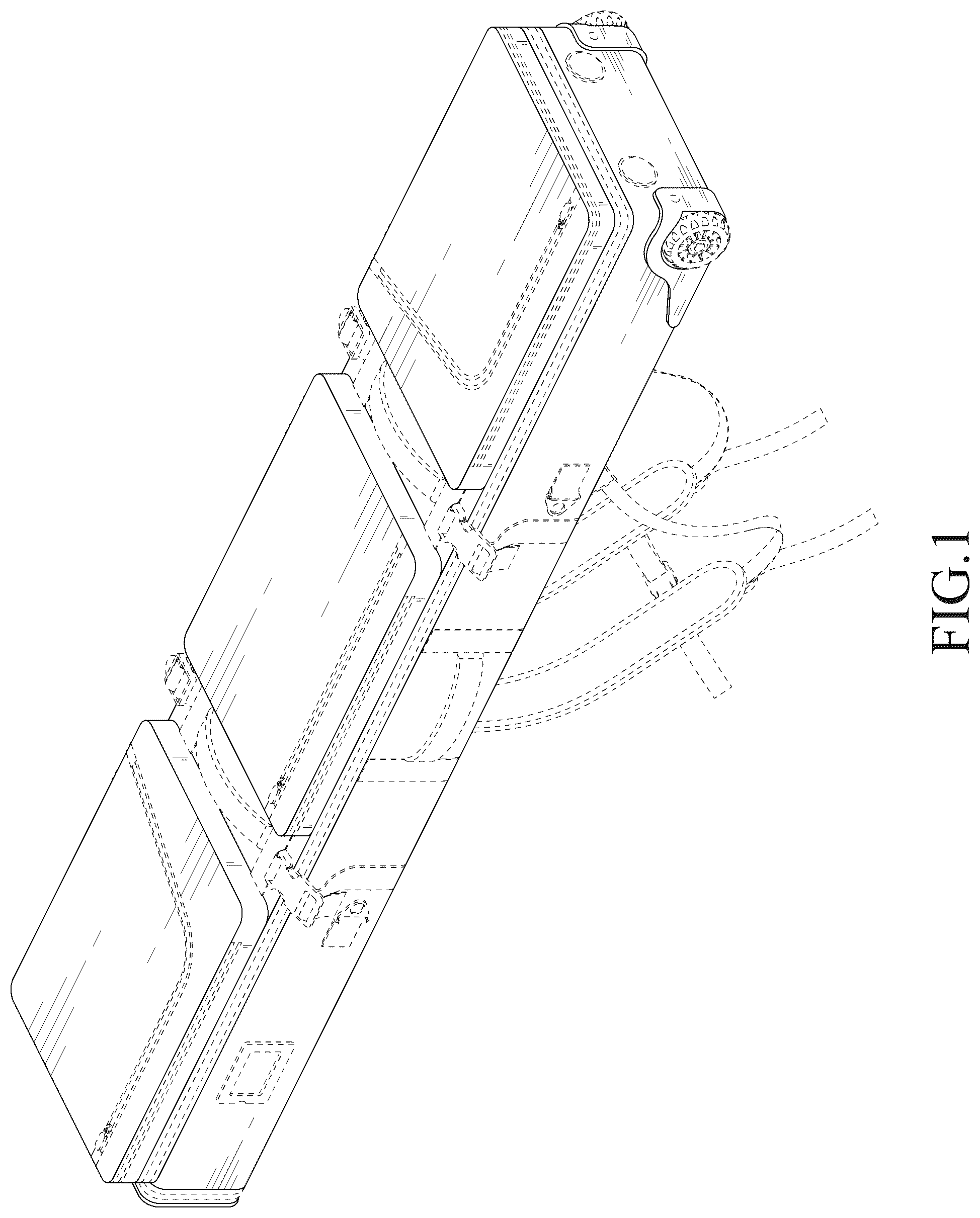 Patent USD1124647 — Snowboard bag — Figure 1