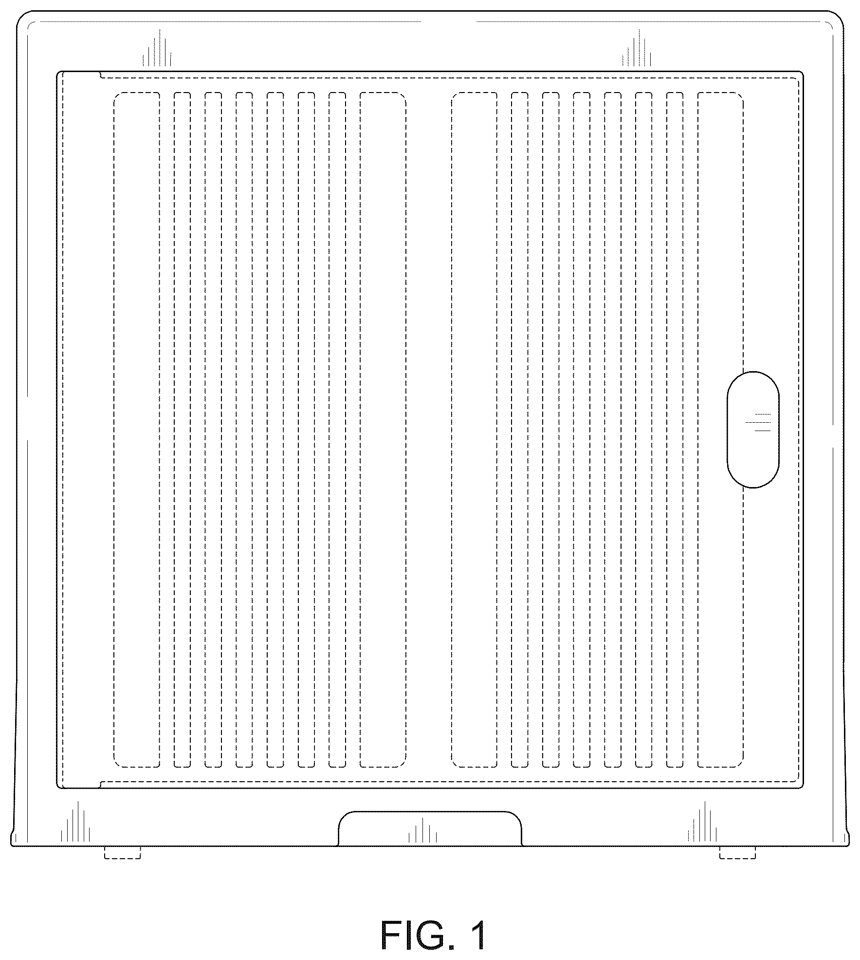 Patent USD1124653 — Storage box — Figure 1