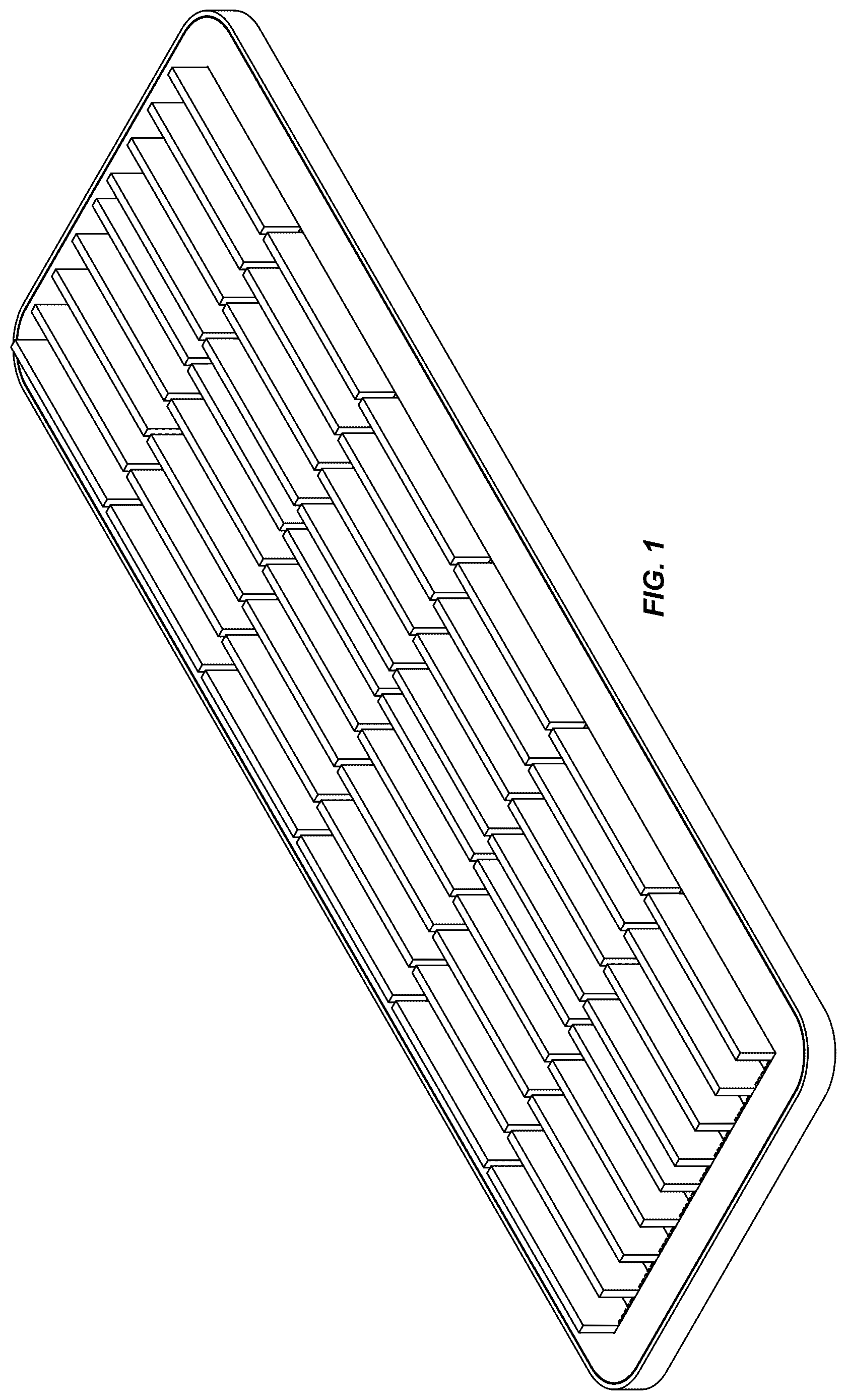 Patent USD1124659 Figure 1 – Display tray