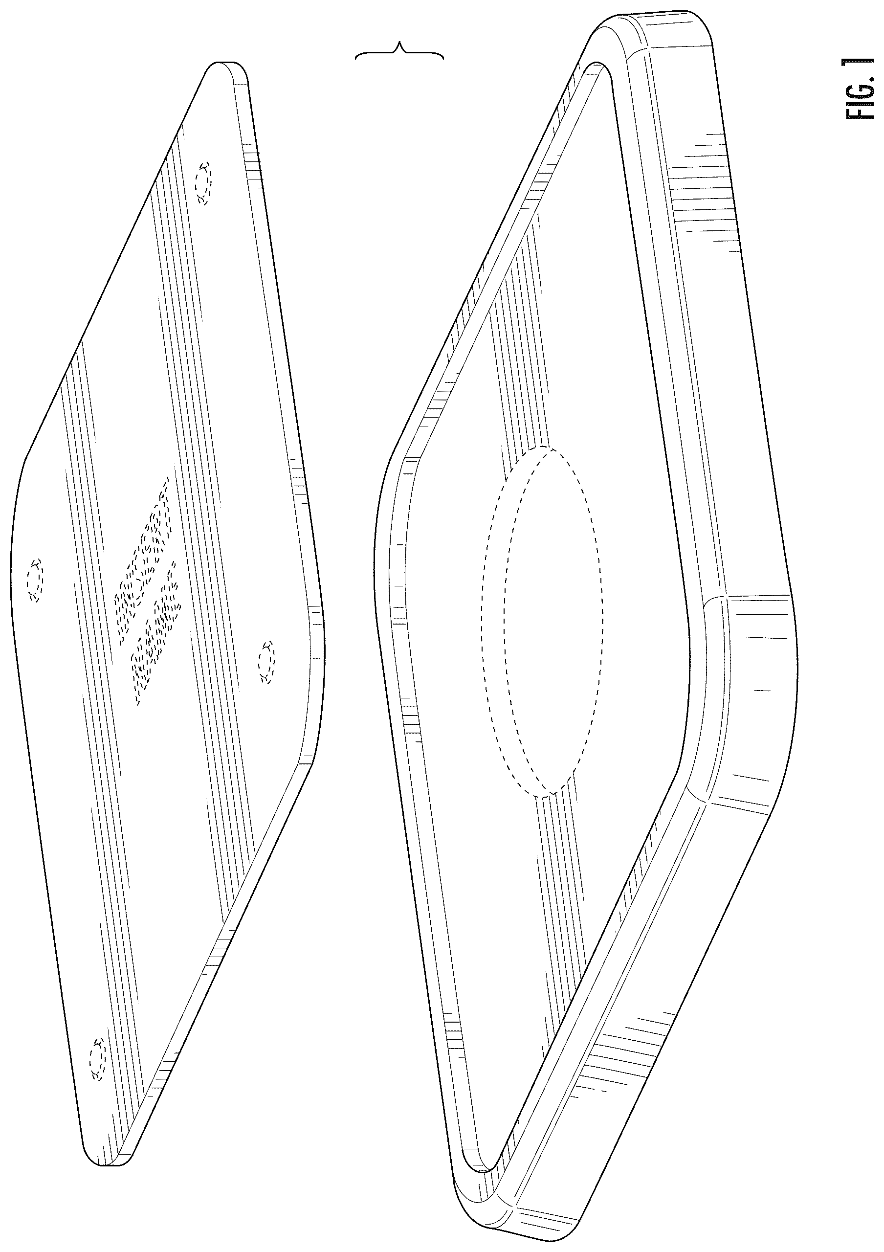 Patent USD1124660 Figure 1 – Marker device set