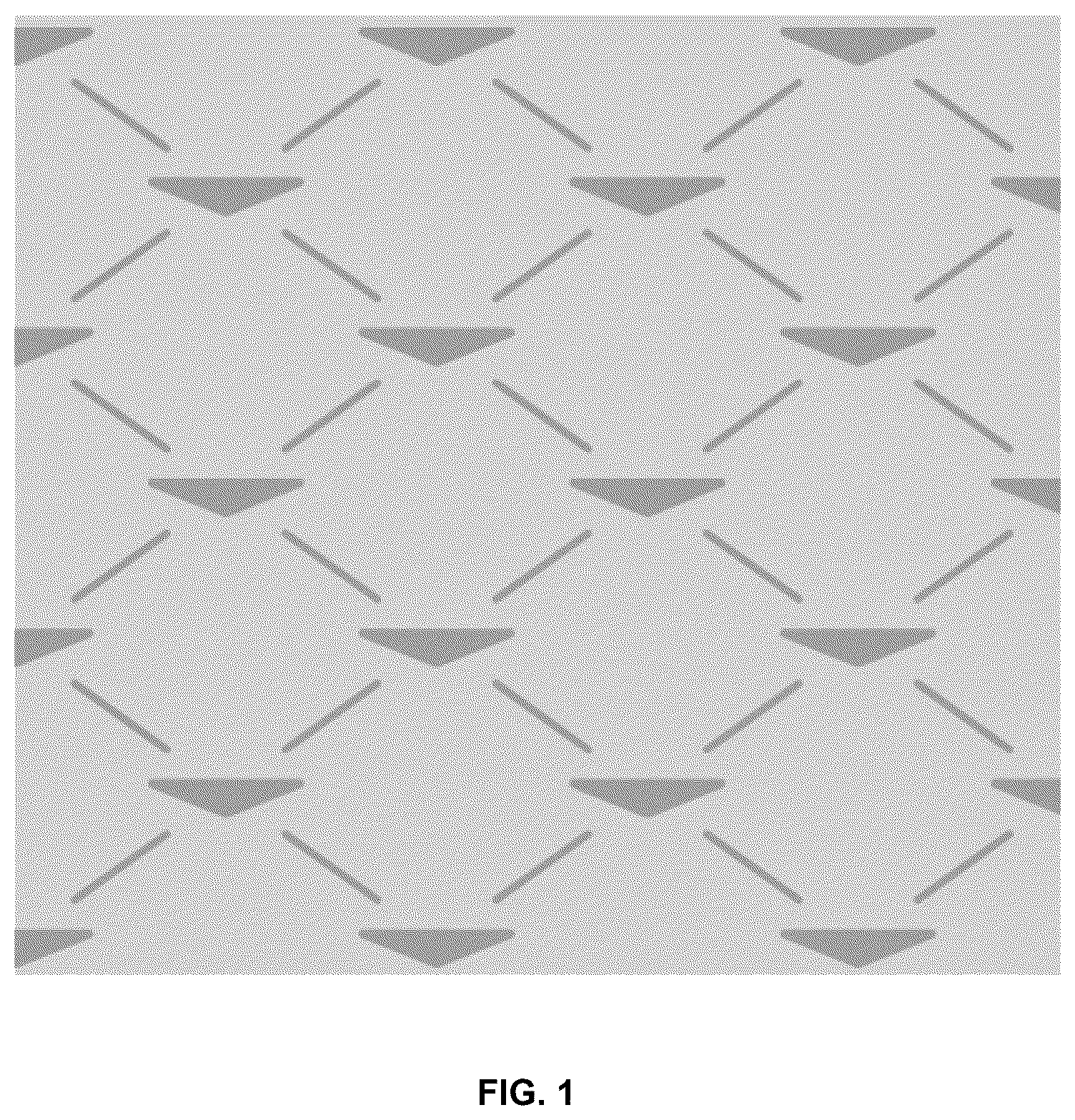 Patent USD1124673 — Sheet material with pattern — Figure 1
