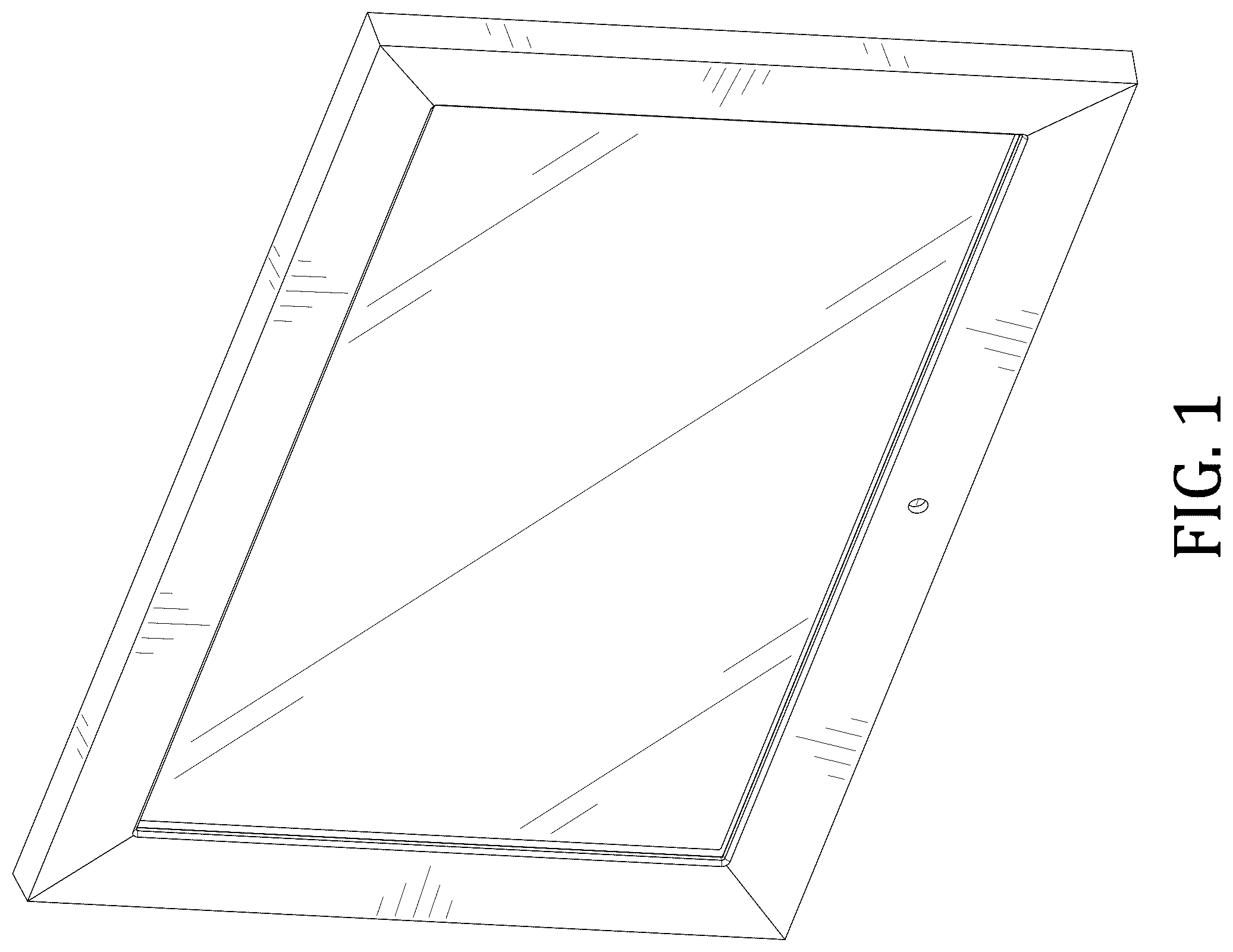 Patent USD1124674 — Electronic photo frame — Figure 1
