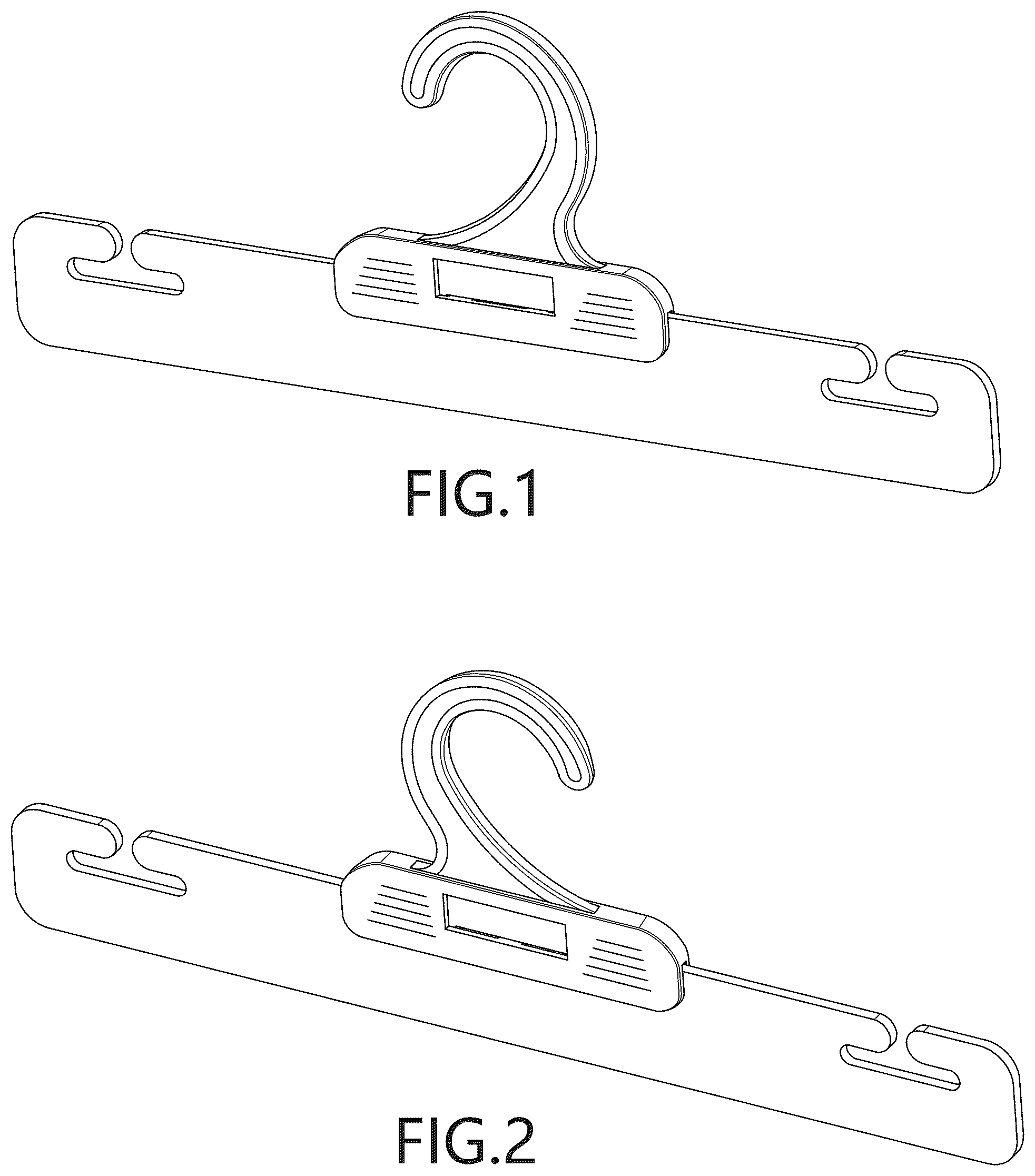 Patent USD1124677 — Hook with cardboard hanger — Figure 1