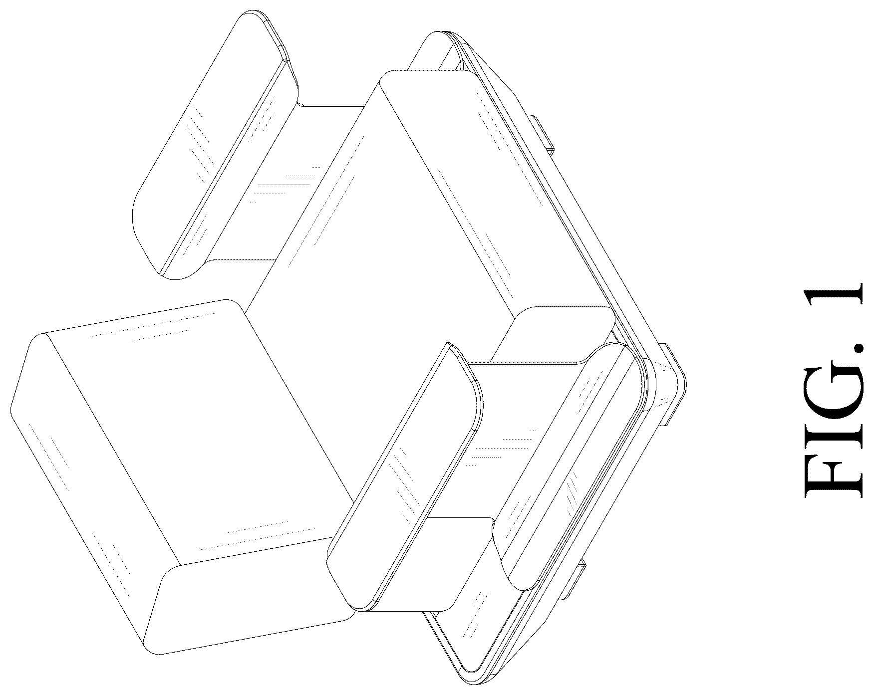 Patent USD1124678 — Outdoor sofa — Figure 1