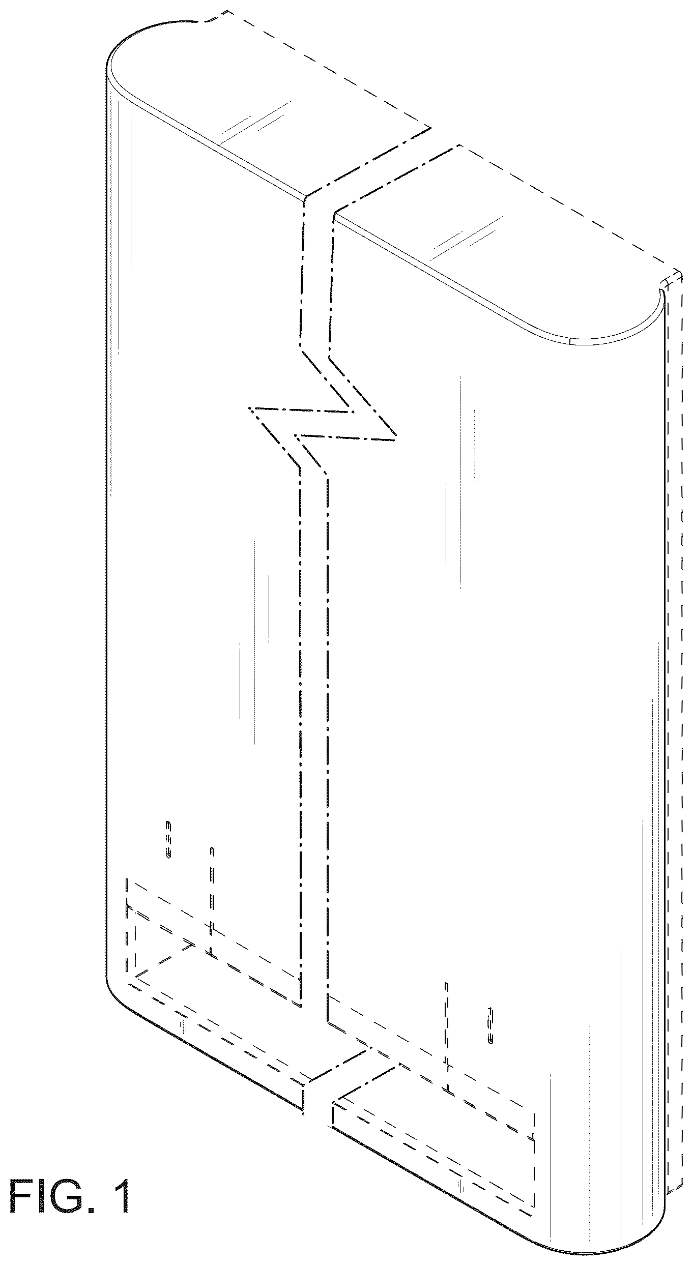 Patent USD1124704 — Hygiene product dispenser — Figure 1