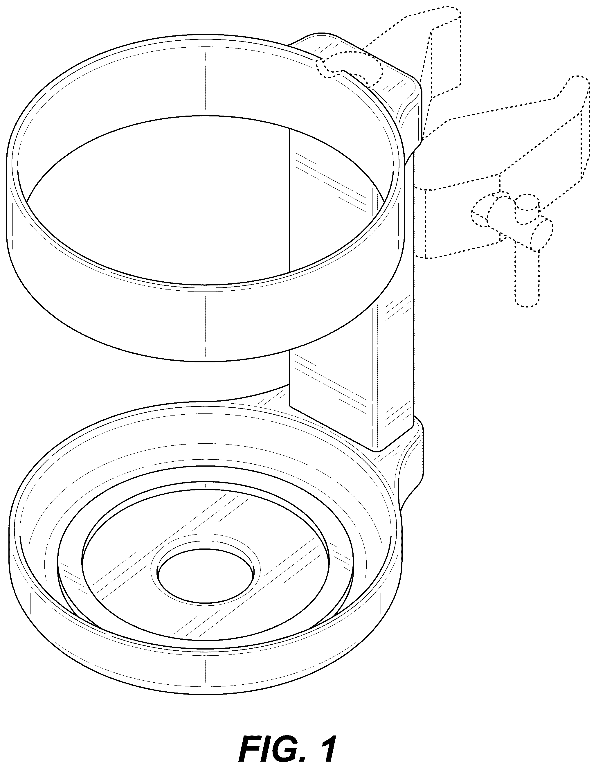 Patent USD1124705 — Container holder — Figure 1