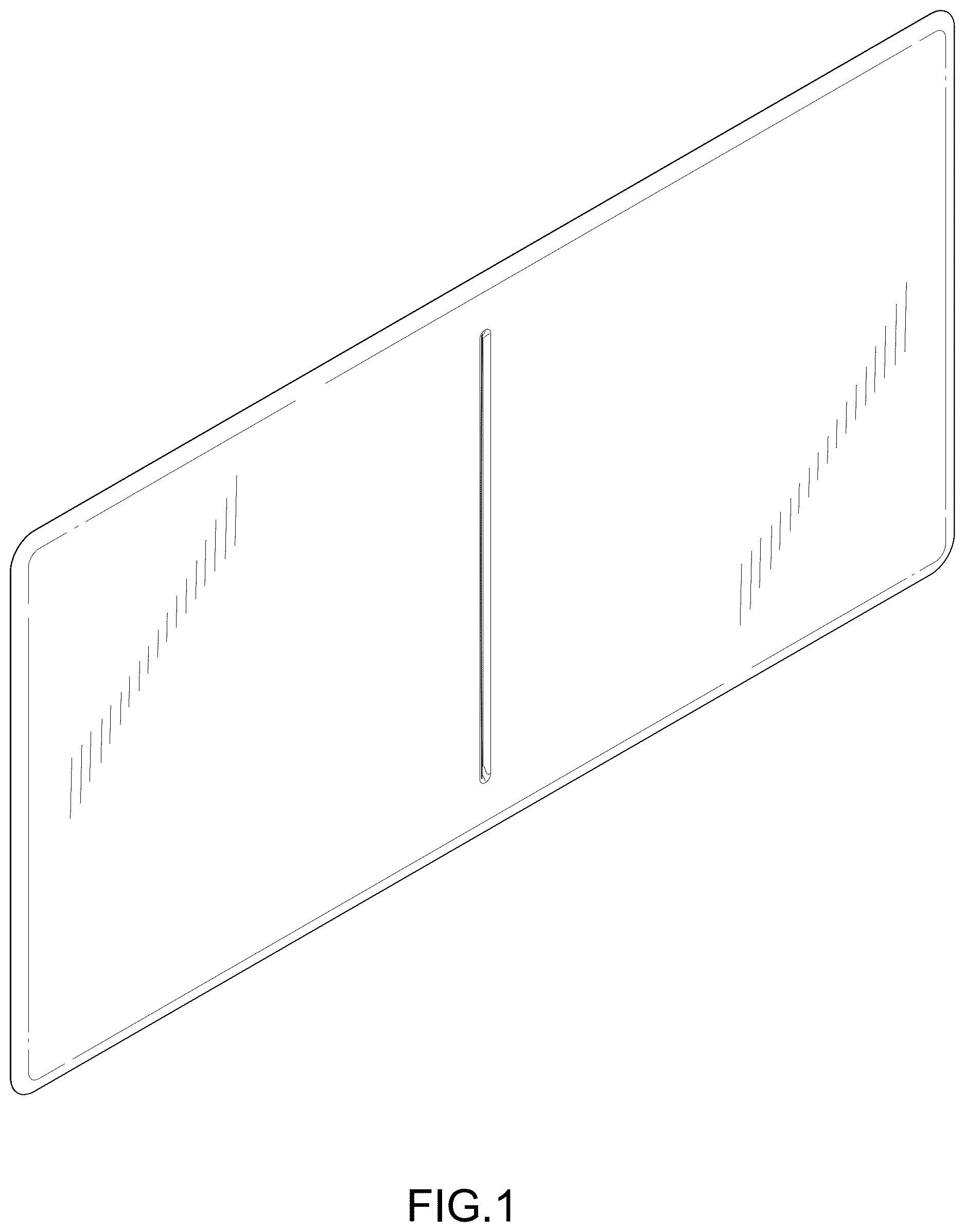 Patent USD1124709 — Foldable anti-fatigue mat — Figure 1