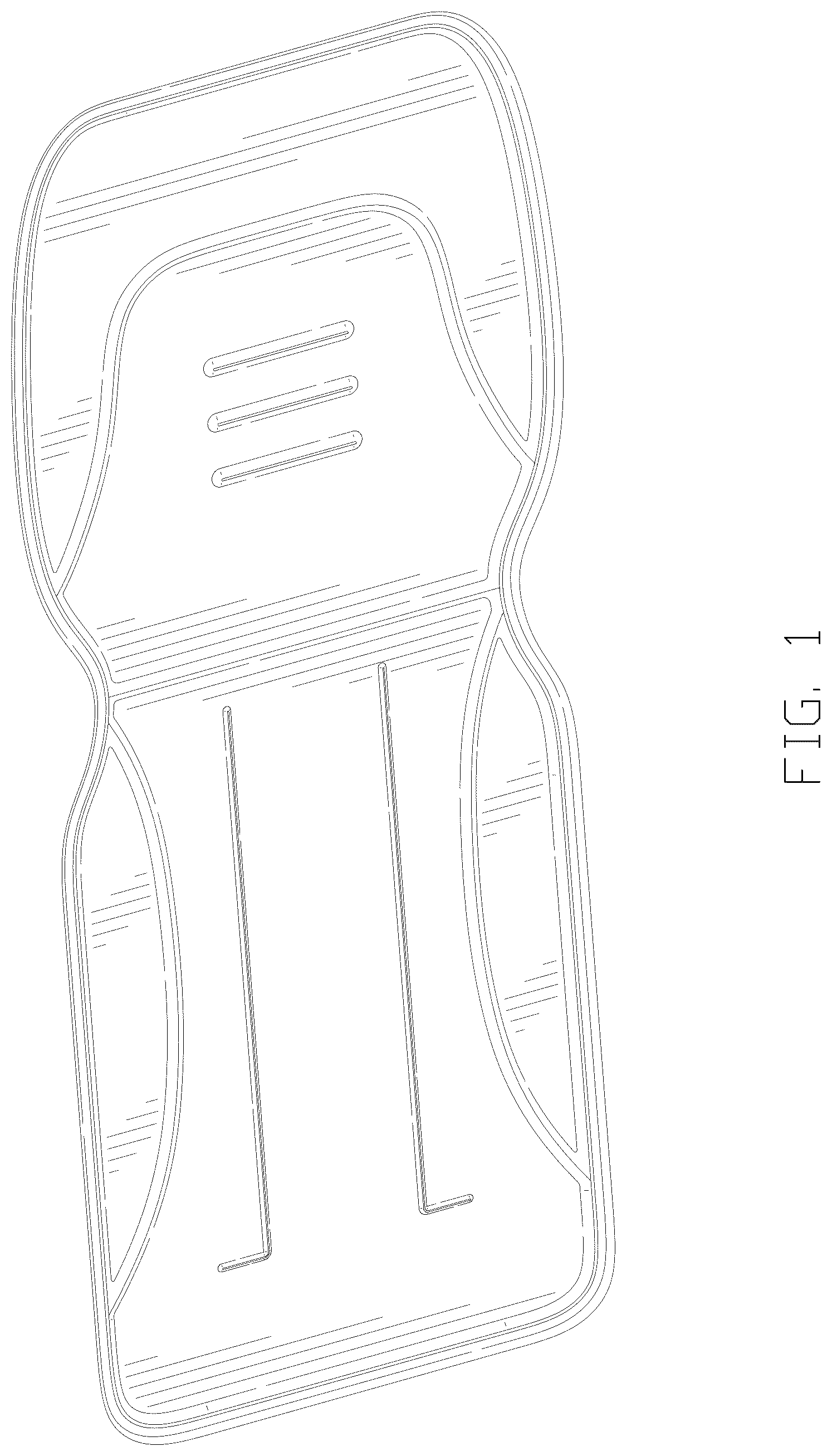 Patent USD1124712 — Baby cushion — Figure 1