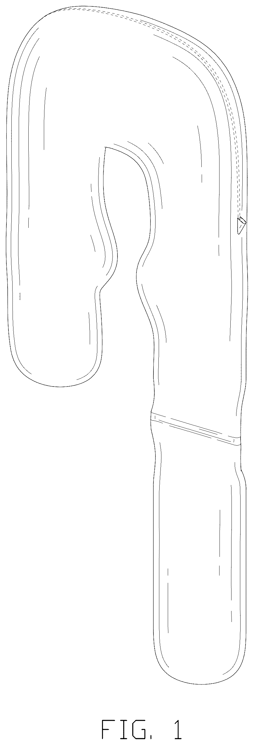 Patent USD1124713 — Pregnancy pillow — Figure 1