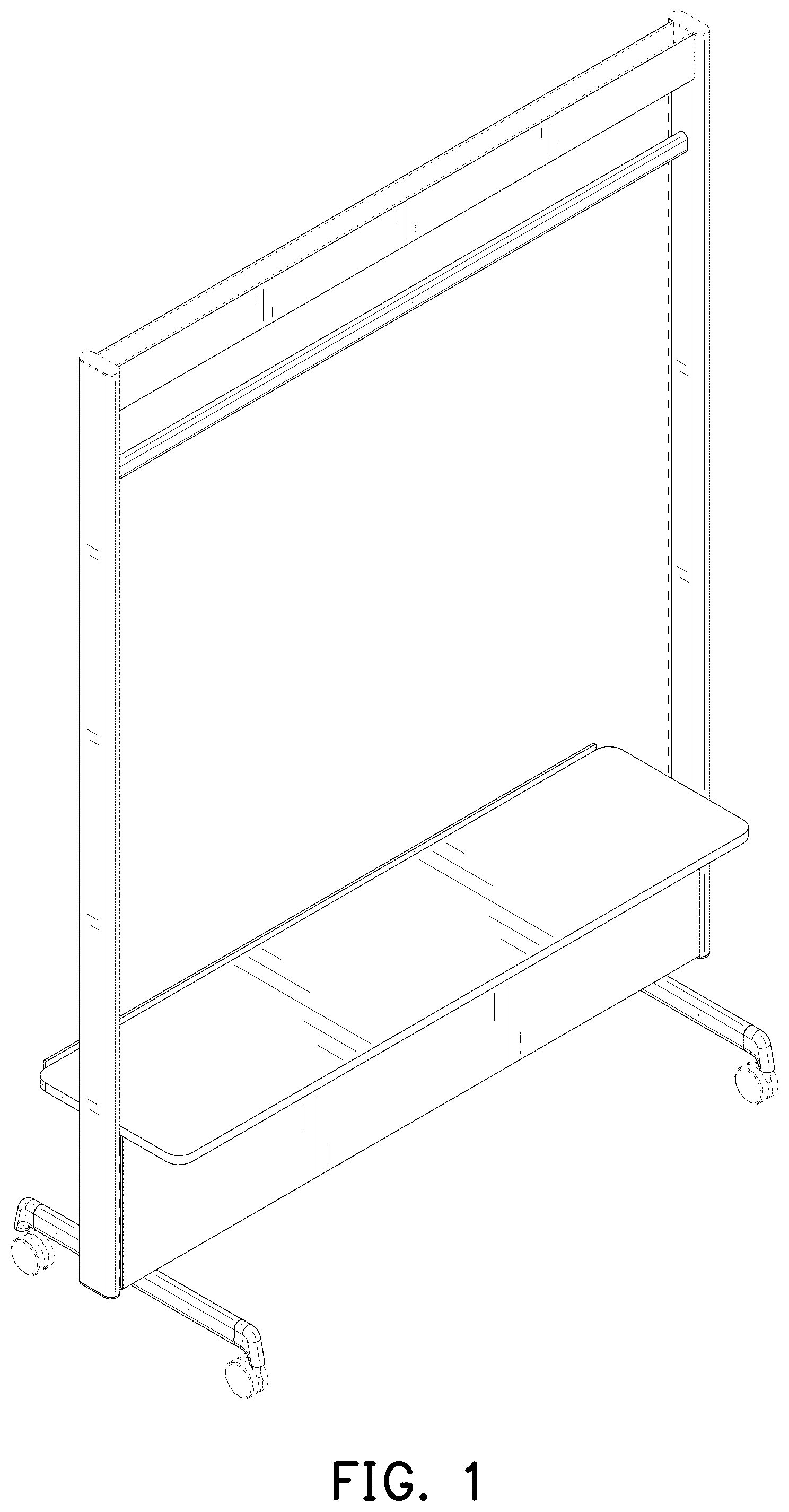 Patent USD1124727 — Shelf — Figure 1