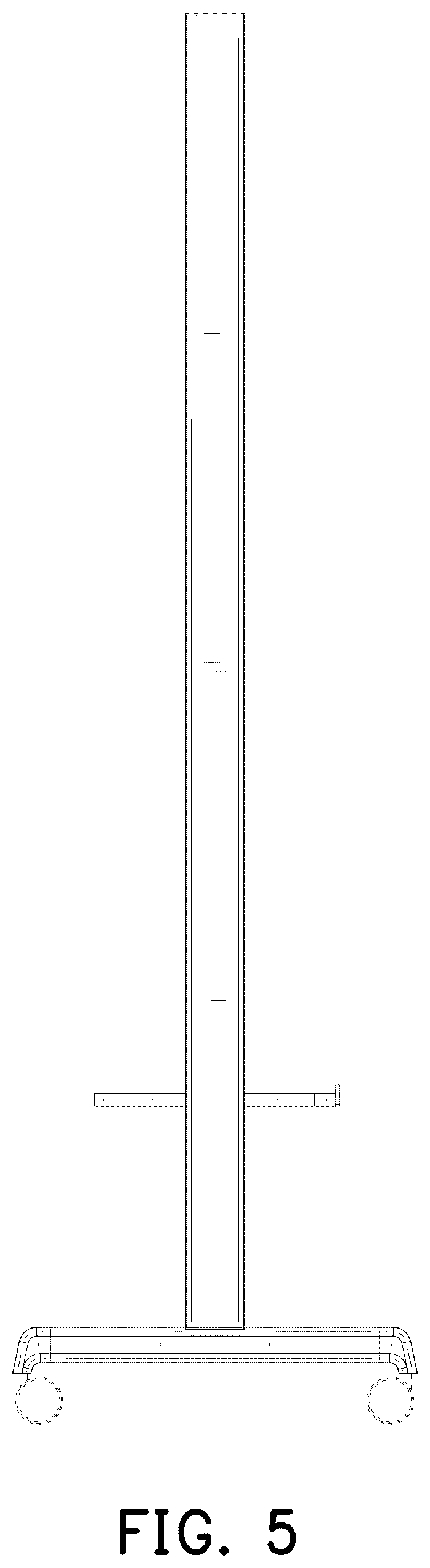 Patent USD1124727 Figure 5 – Shelf