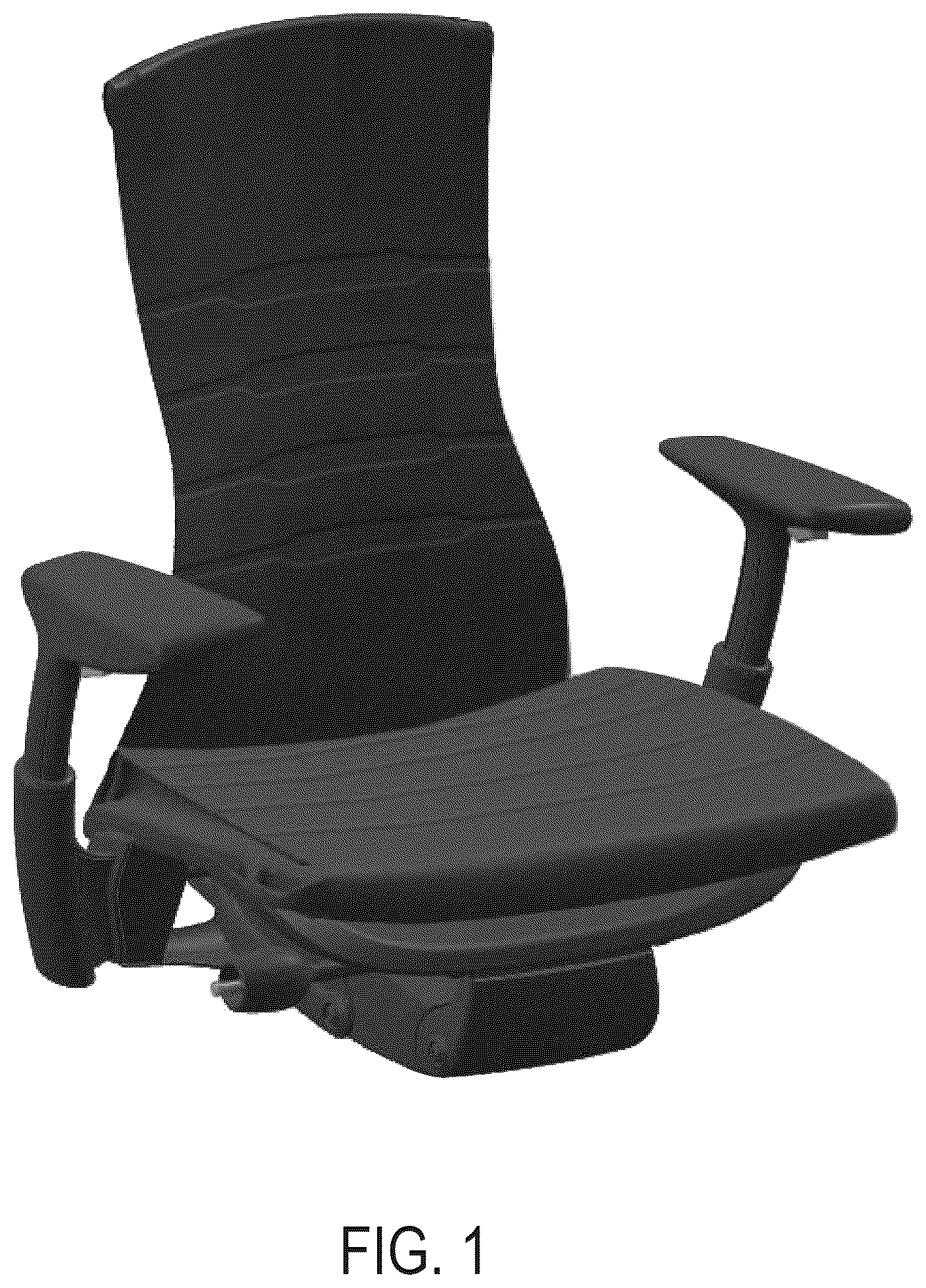 Patent USD1124735 — Chair — Figure 1