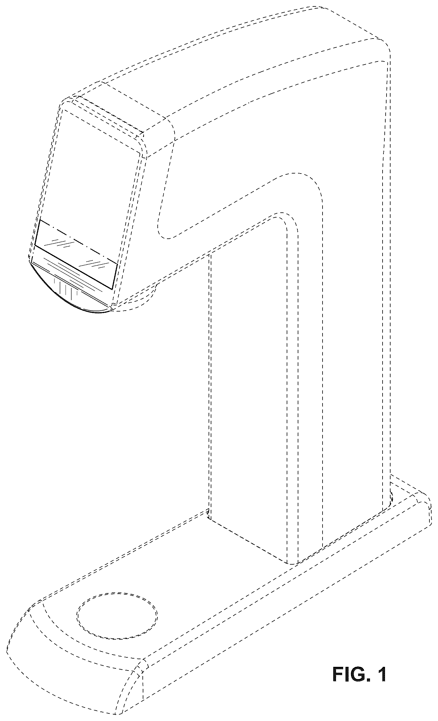 Patent USD1124744 Figure 1 – Dispenser
