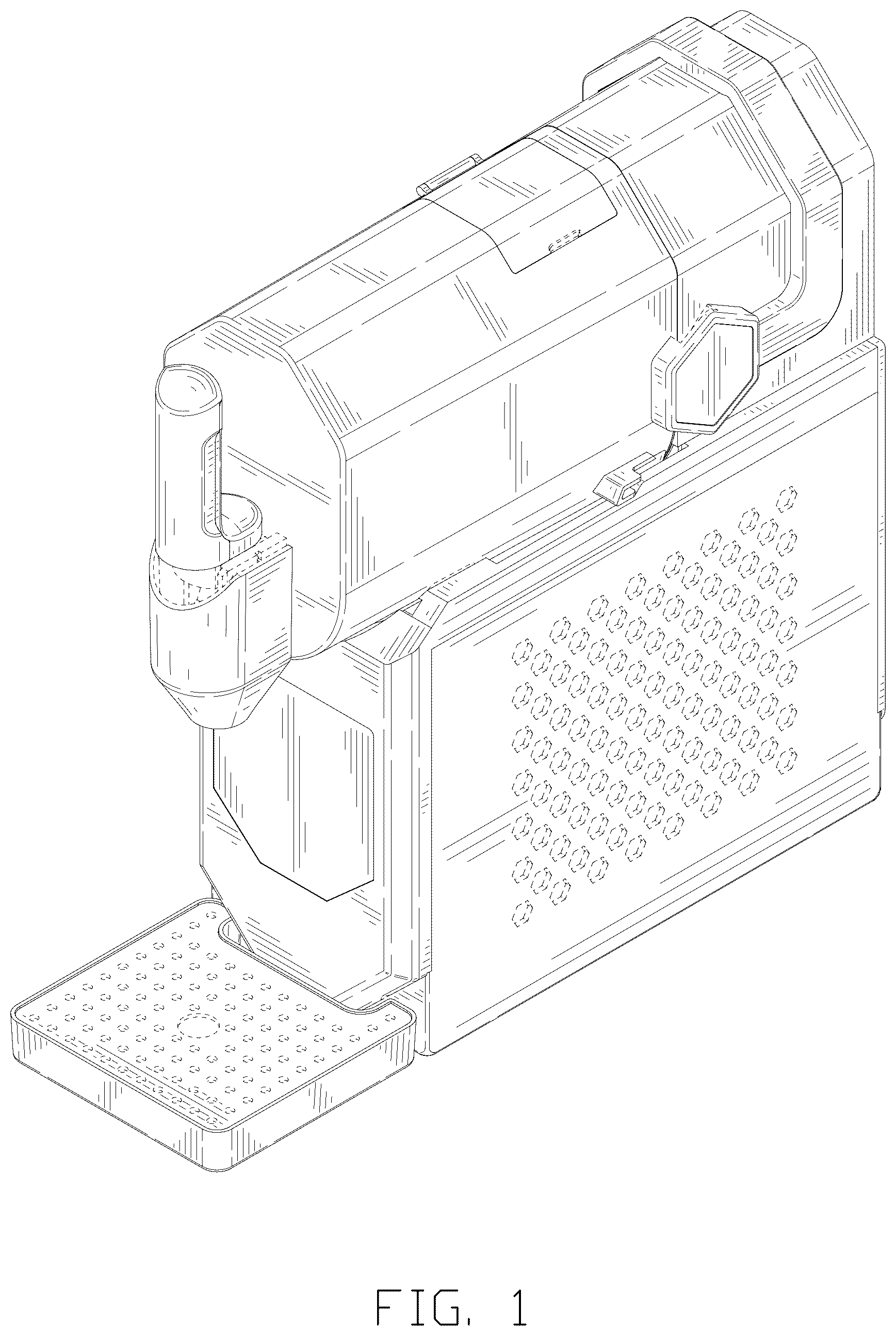 Patent USD1124757 — Smoothie maker — Figure 1