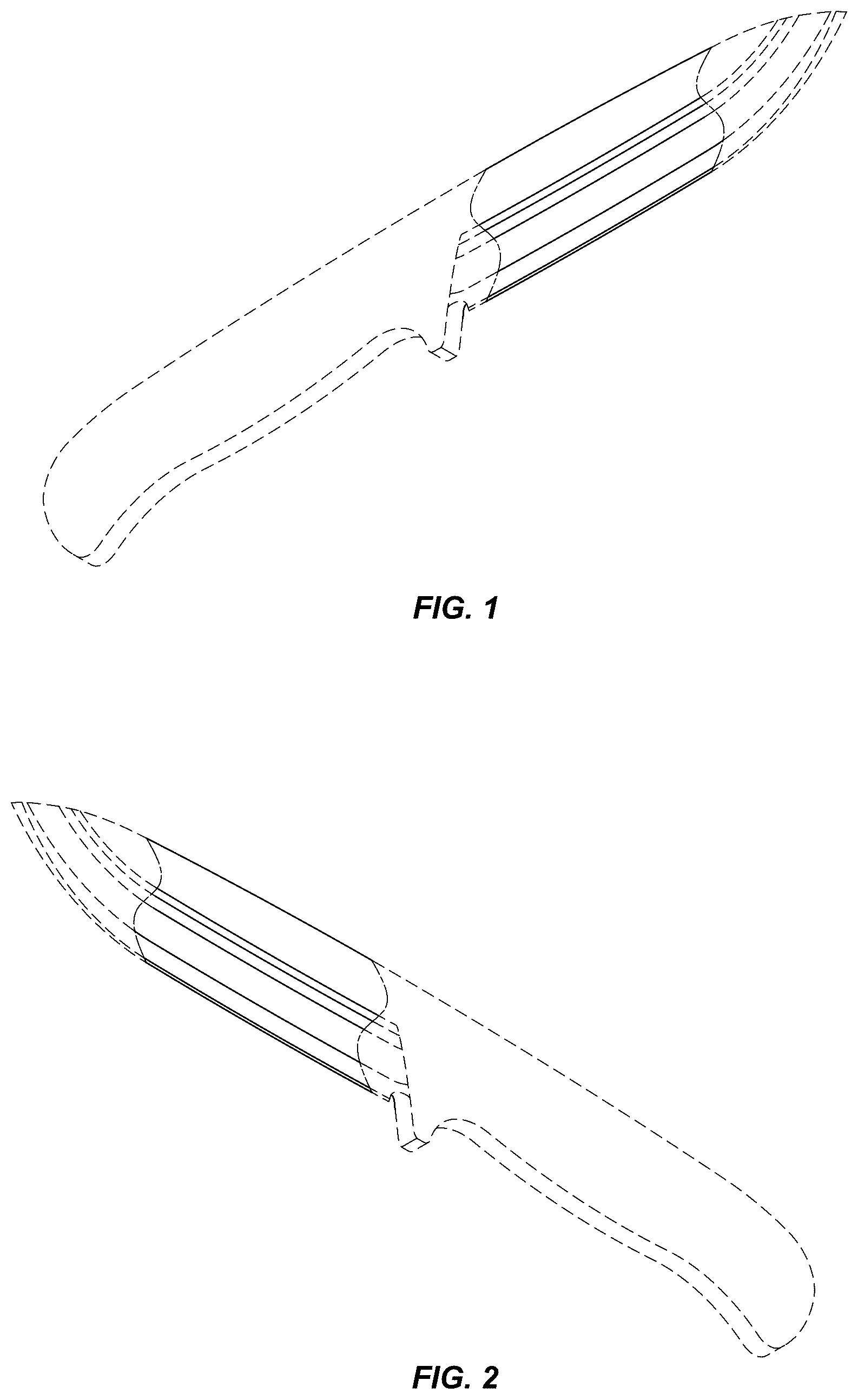 Patent USD1124767 — Knife — Figure 1