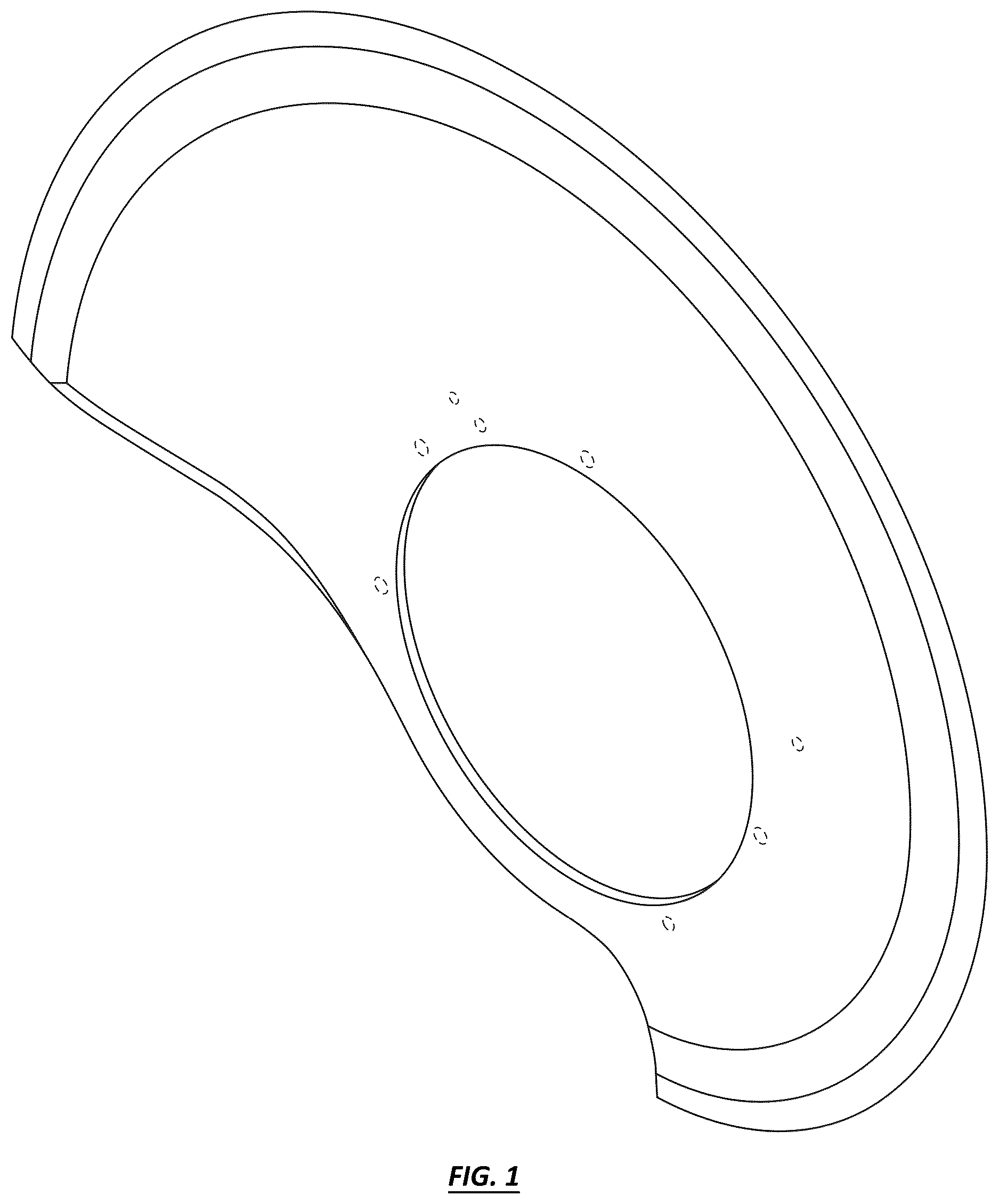 Patent USD1124768 — Cutting knife — Figure 1