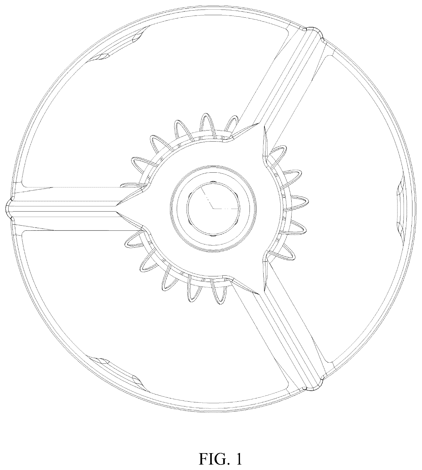 Patent USD1124769 — Part for a hot chocolate maker — Figure 1