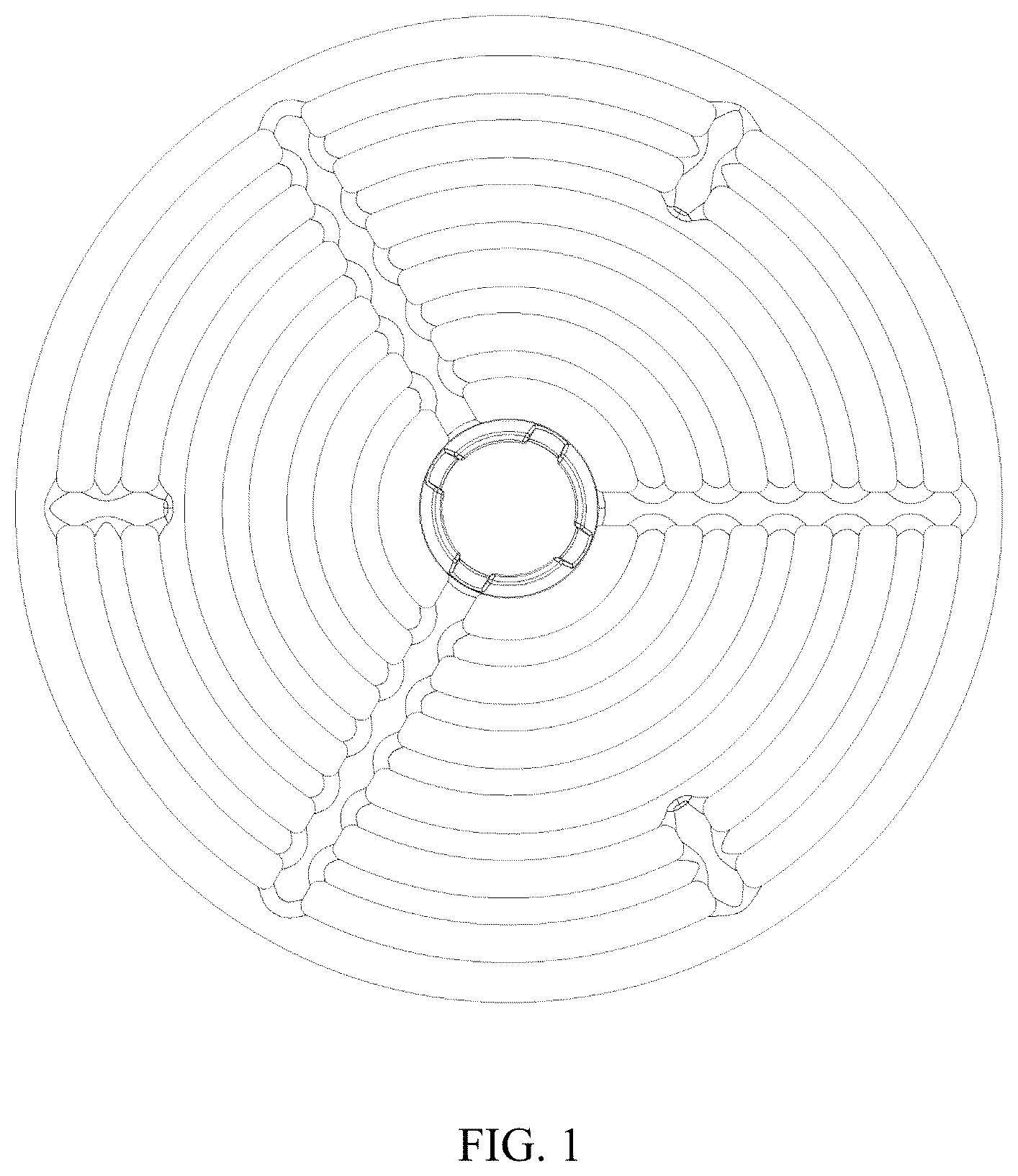 Patent USD1124770 Figure 1 – Part for a hot chocolate maker