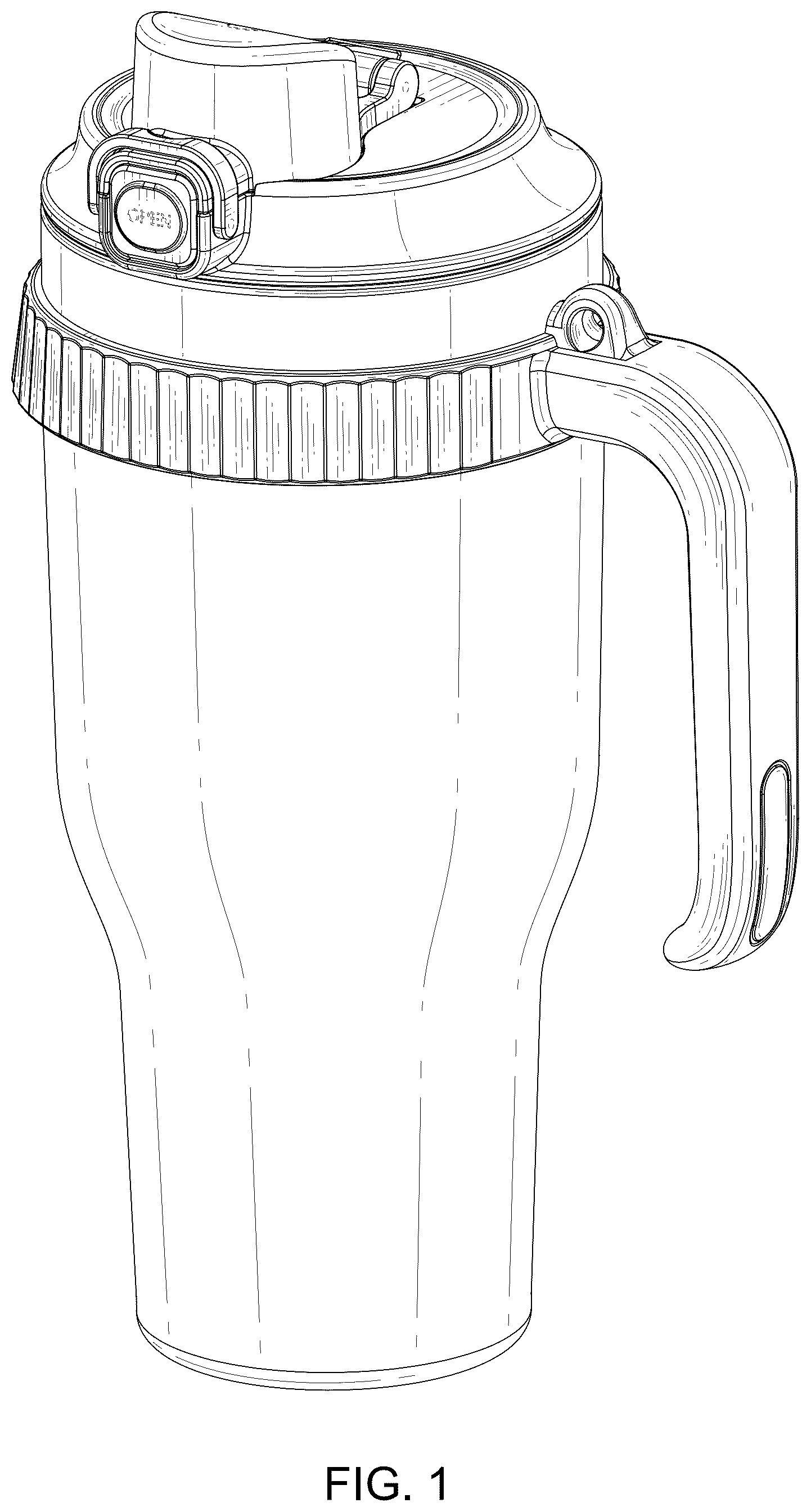 Patent USD1124779 — Bottle — Figure 1