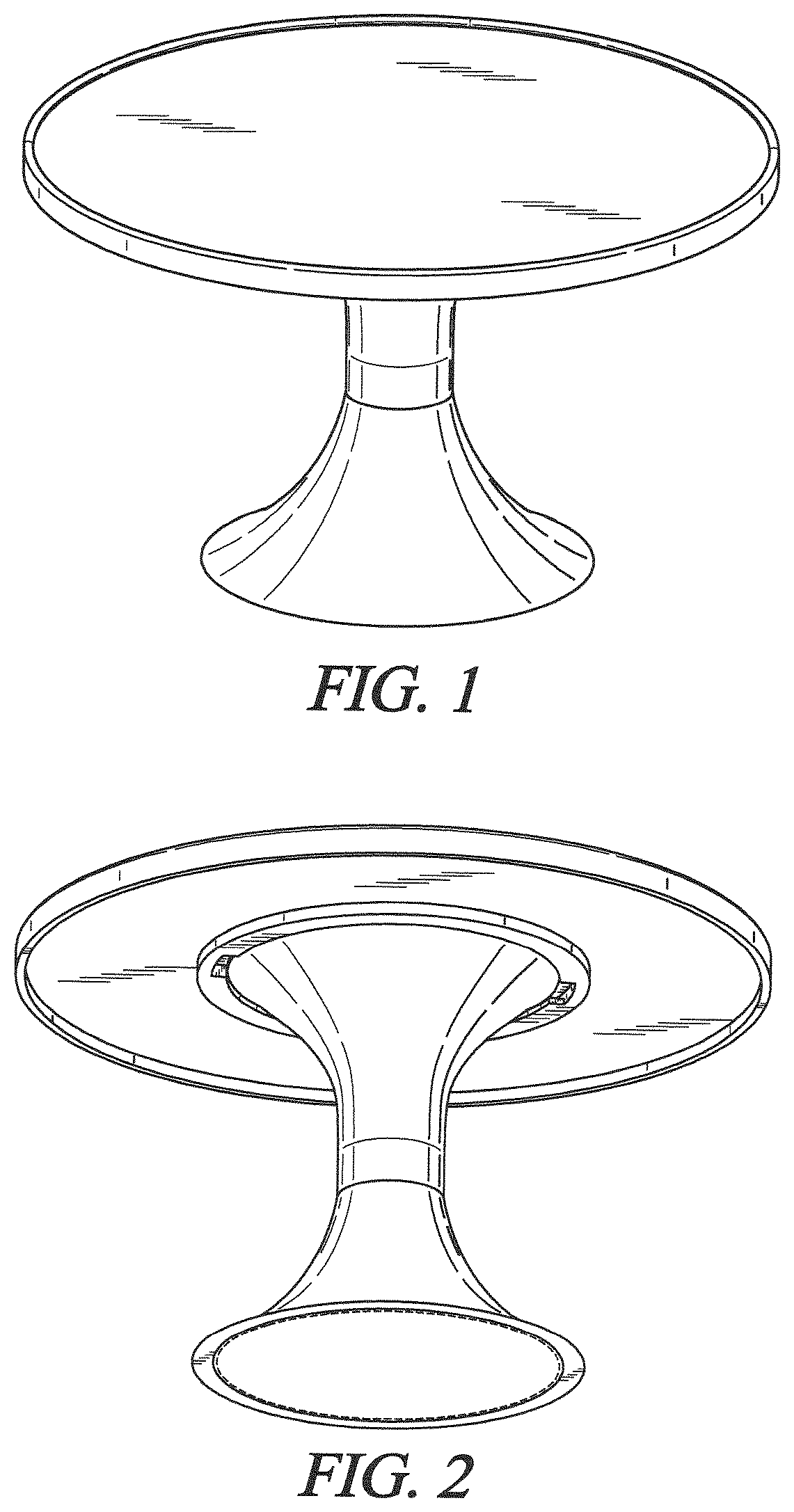 Patent USD1124787 — Display stand set — Figure 1