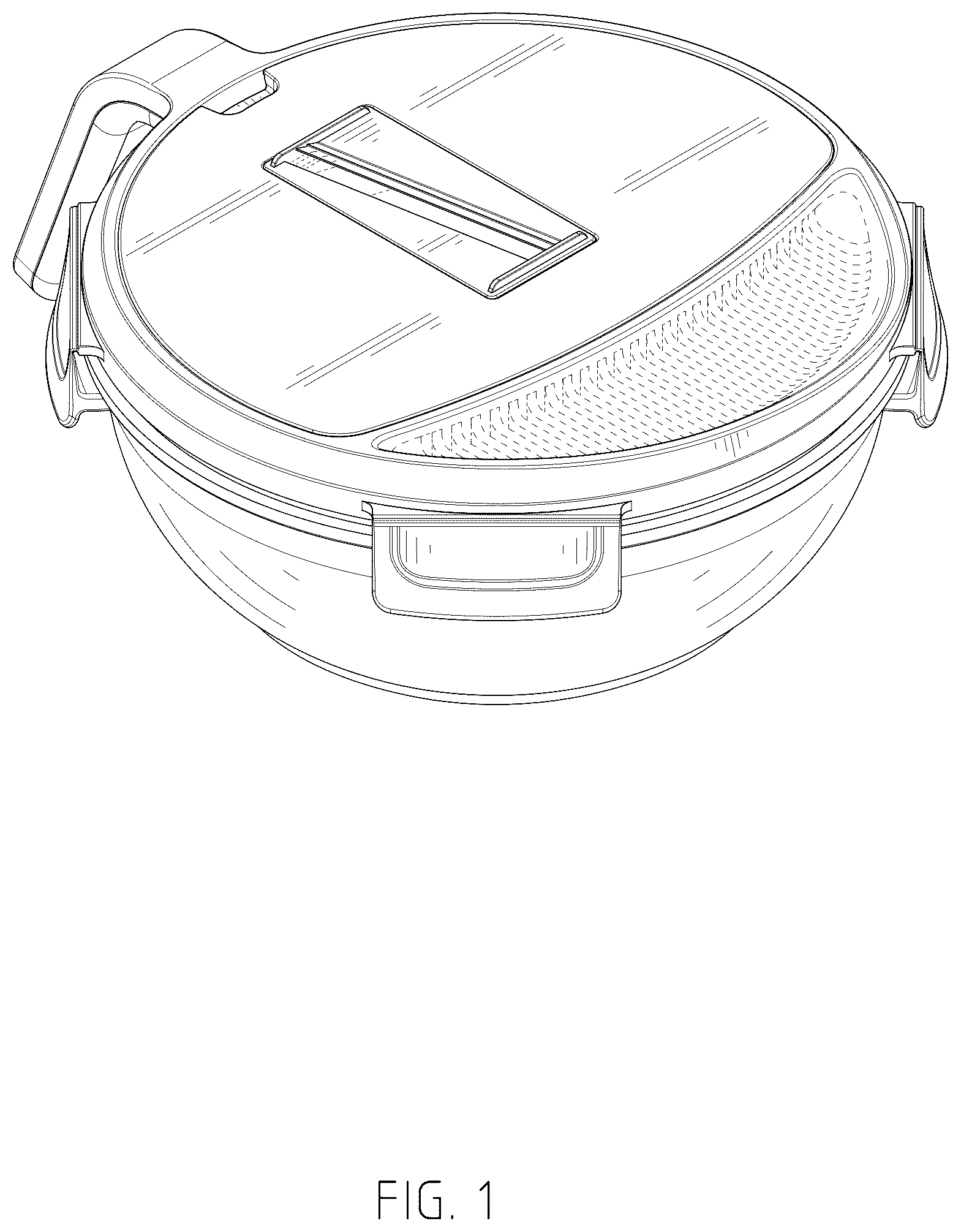 Patent USD1124789 — Salad bowl — Figure 1