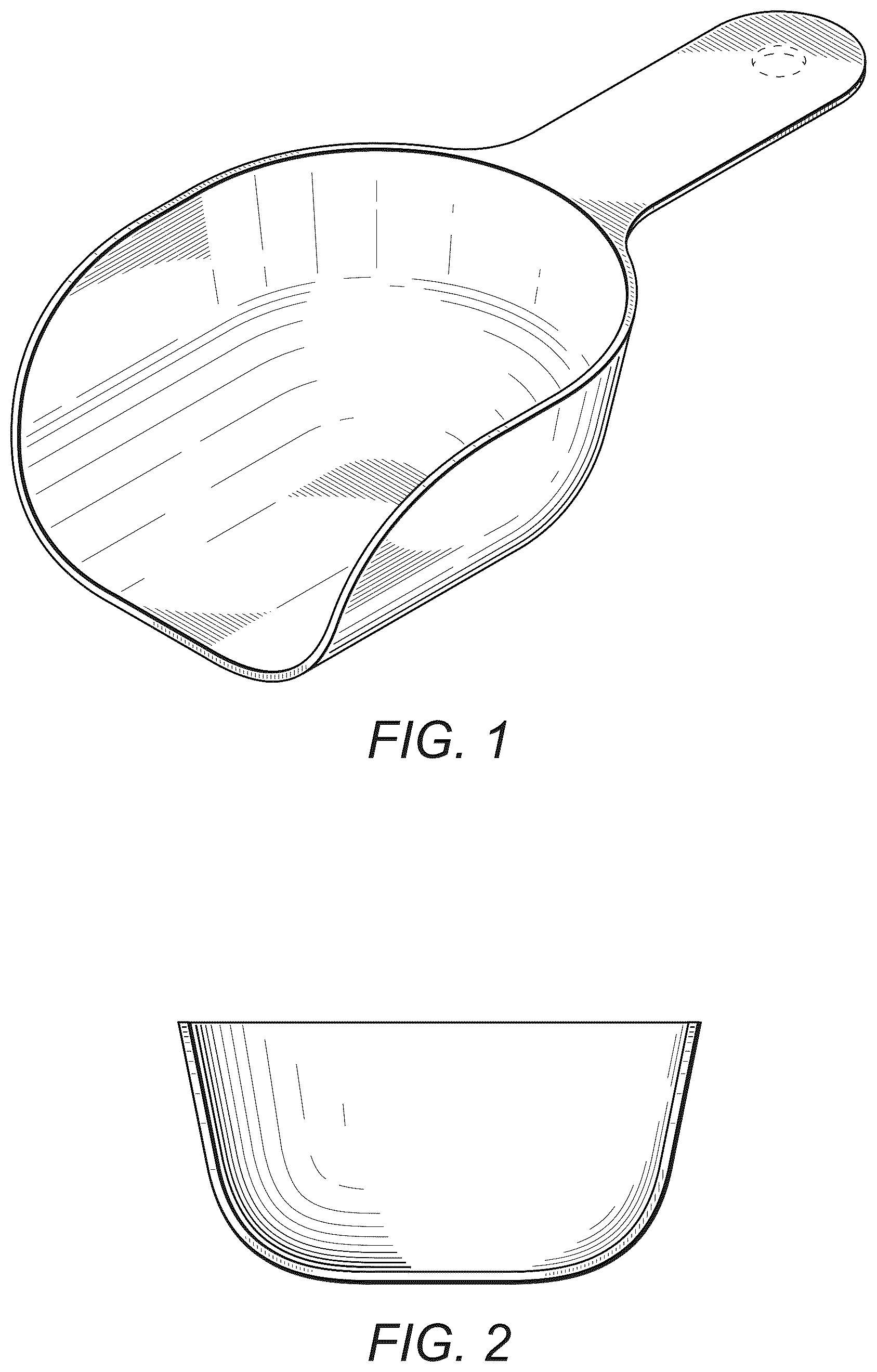 Patent USD1124797 Figure 1 – Scoop