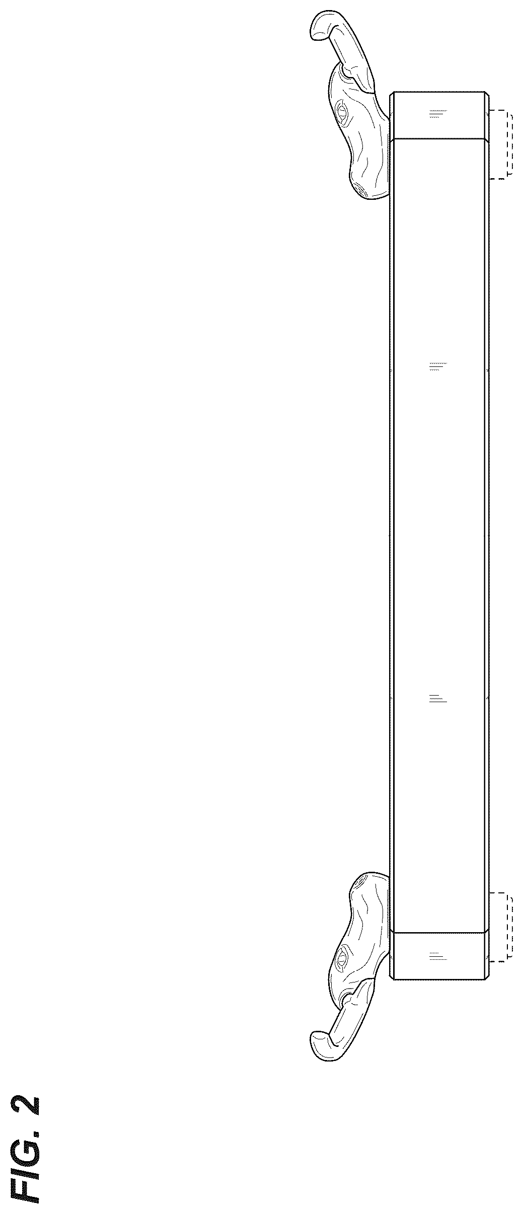 Patent USD1124798 Figure 2 – Cutting board
