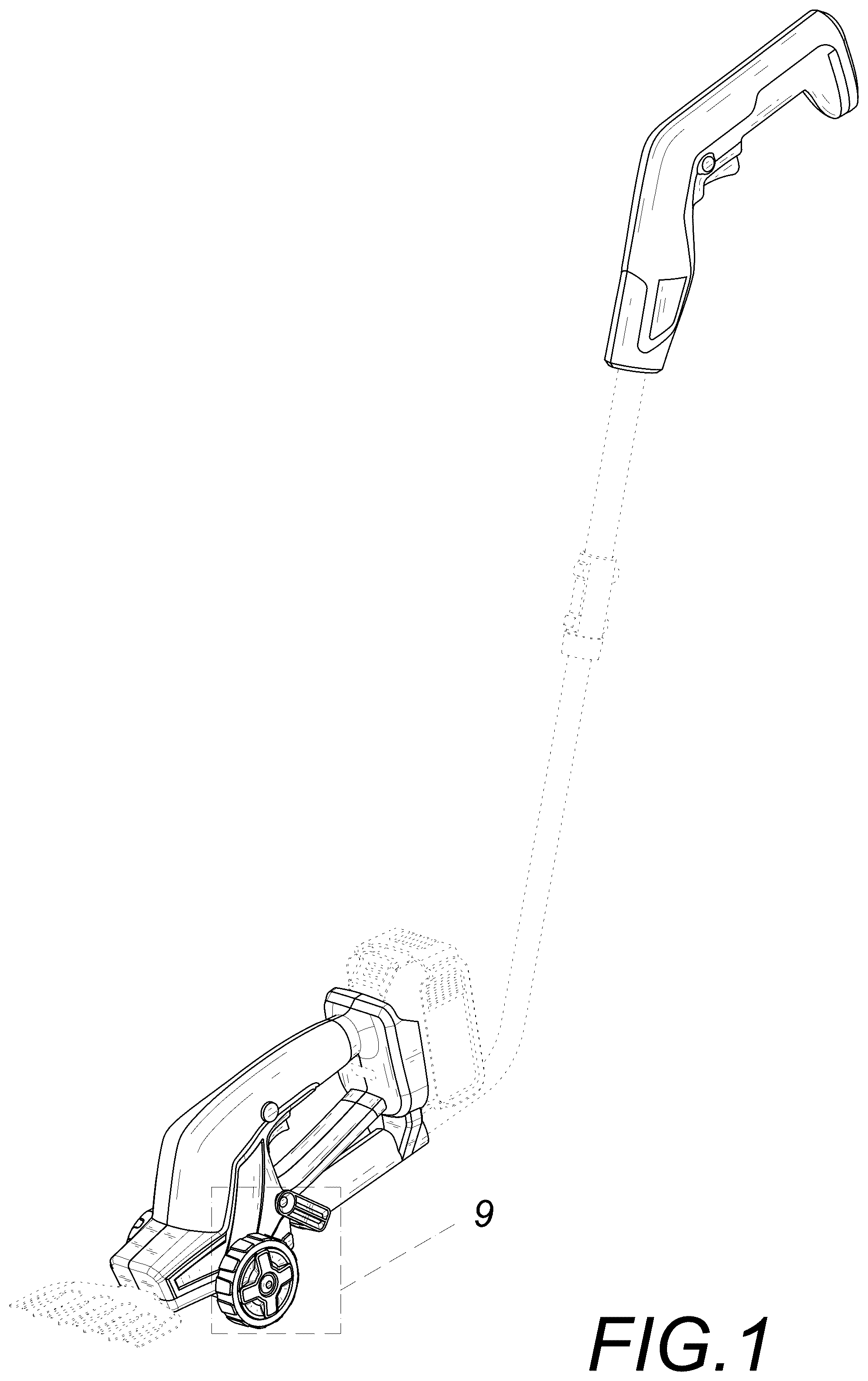 Patent USD1124804 — Hedge machine — Figure 1