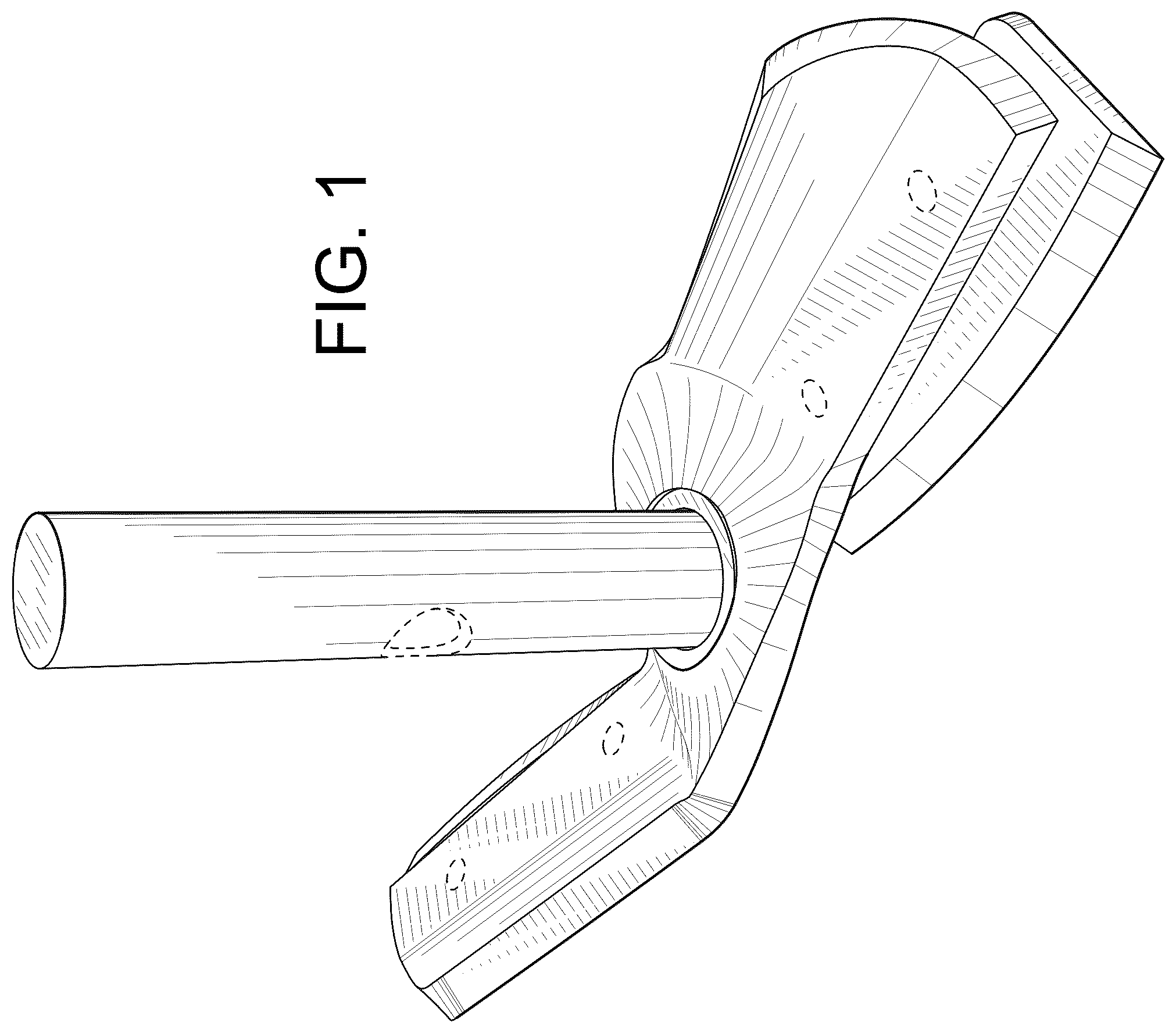 Patent USD1124809 — Auger component — Figure 1