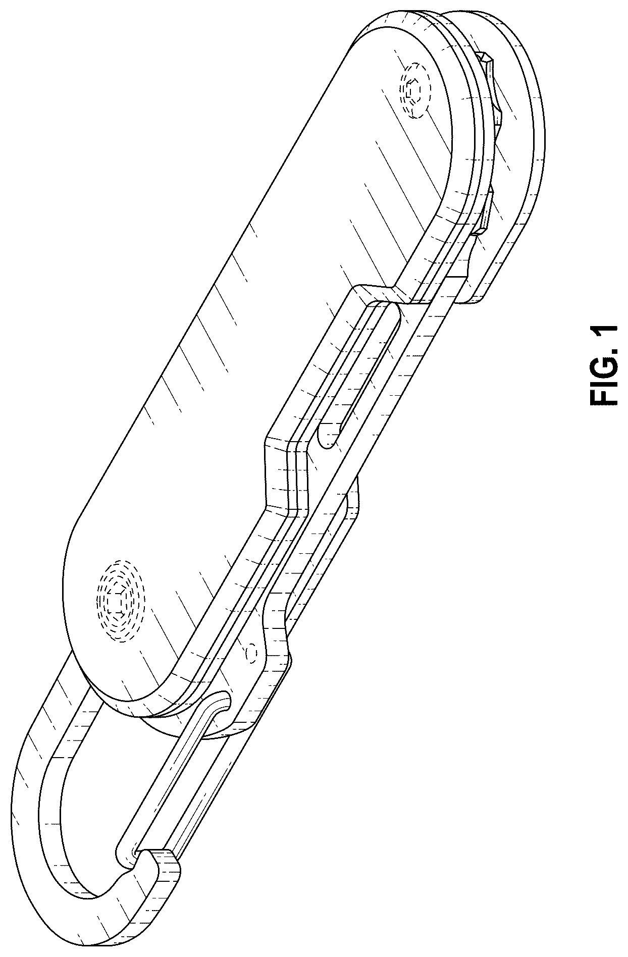 Patent USD1124824 Figure 1 – Foldable multitool
