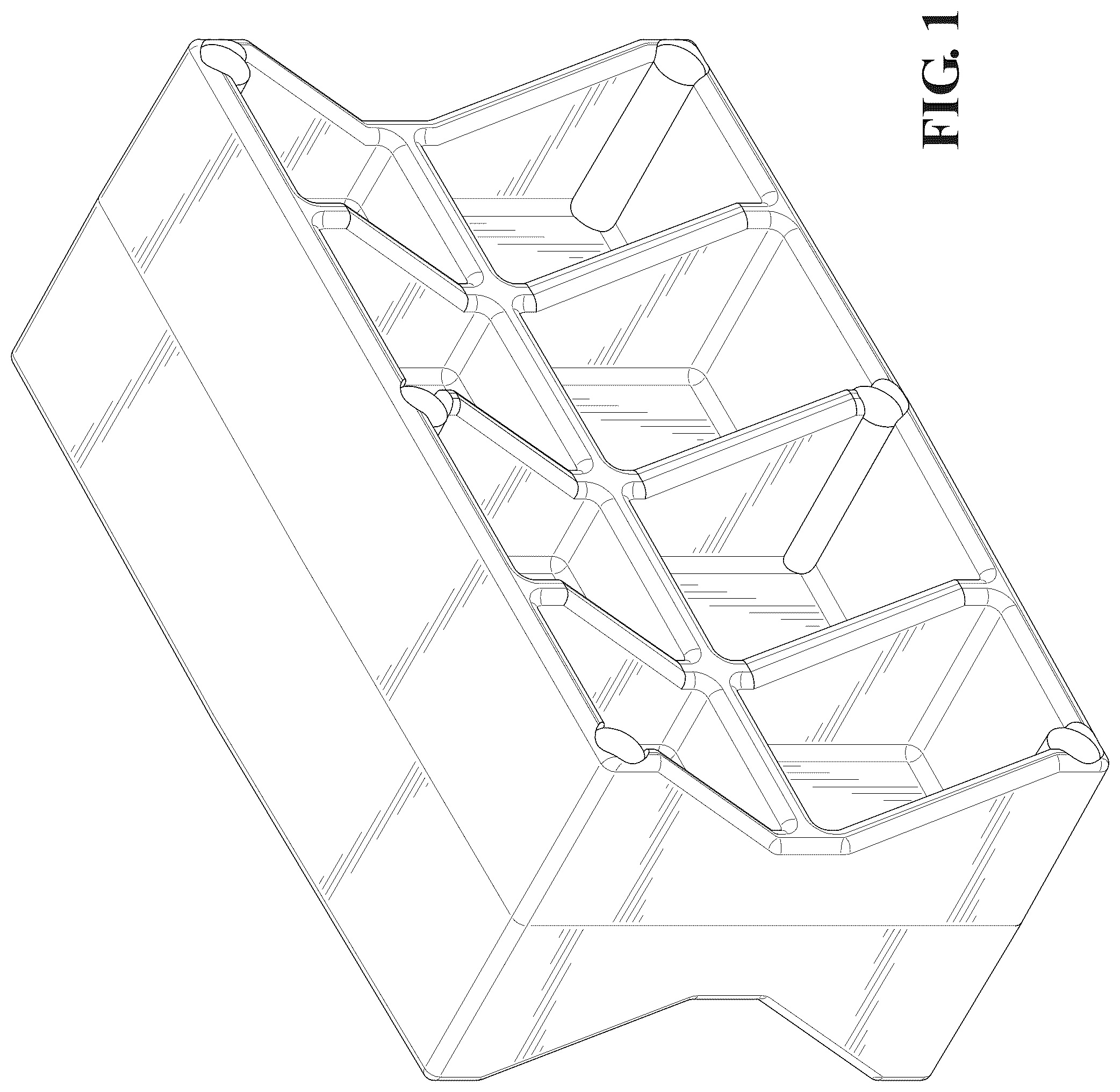 Patent USD1124833 — Interlock — Figure 1