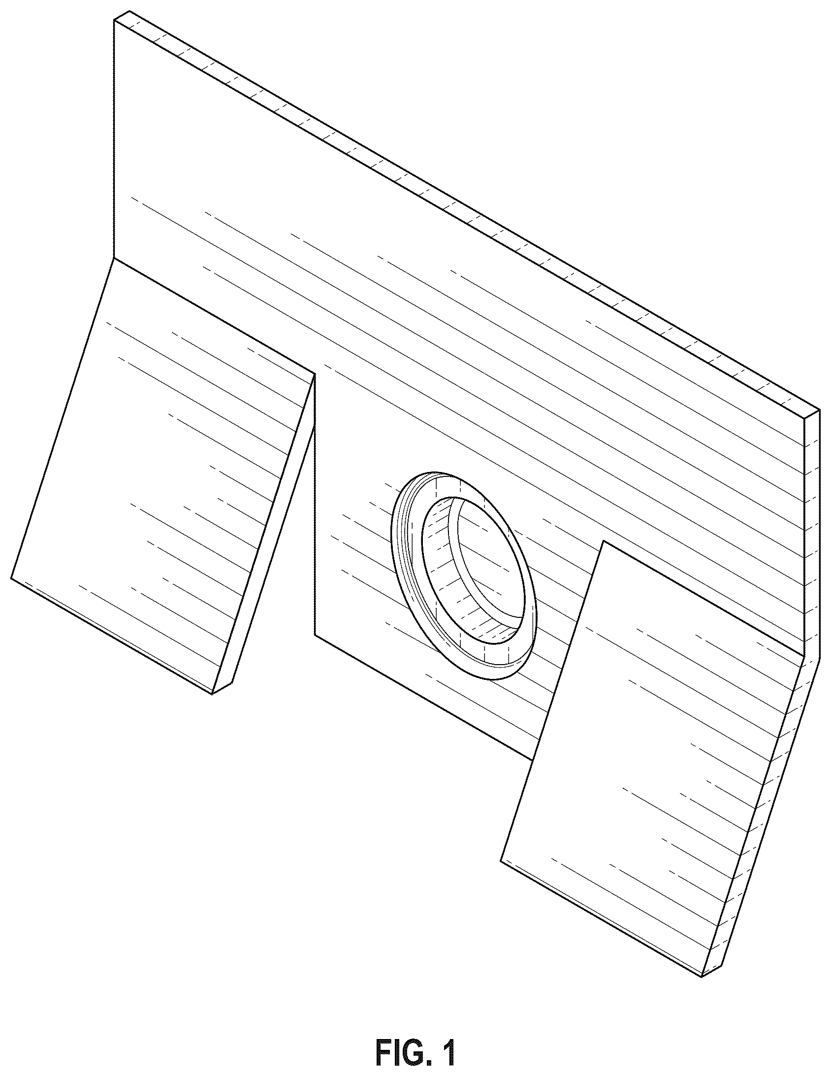 Patent USD1124854 — Clip — Figure 1