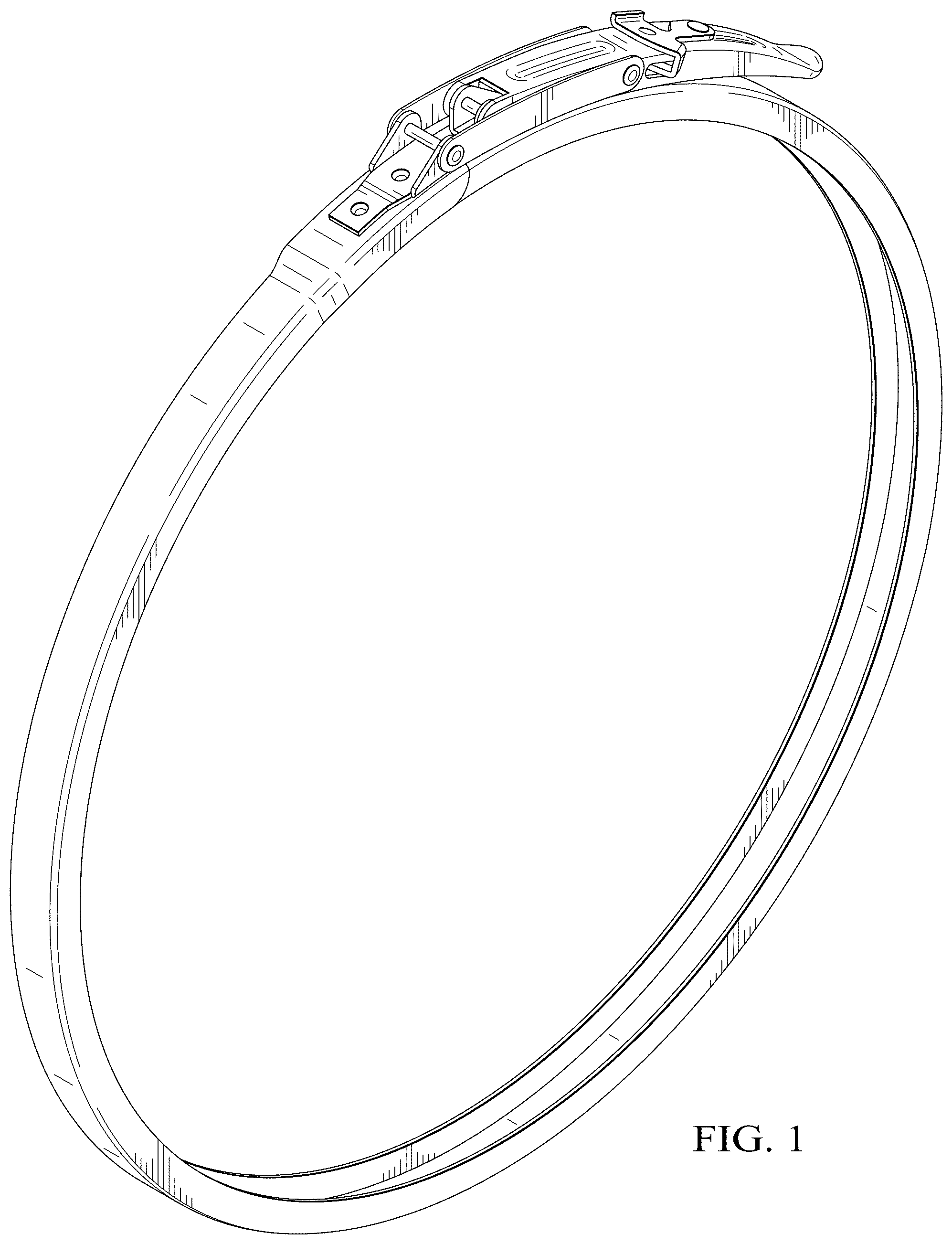 Patent USD1124856 Figure 1 – Clamp