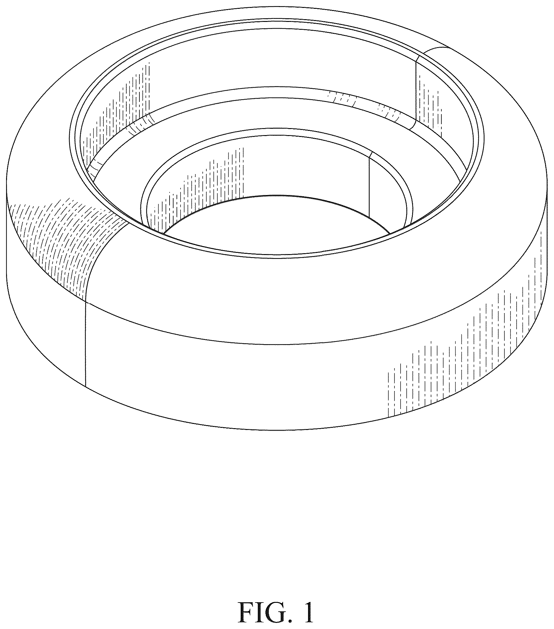 Patent USD1124857 — Beauty washer — Figure 1