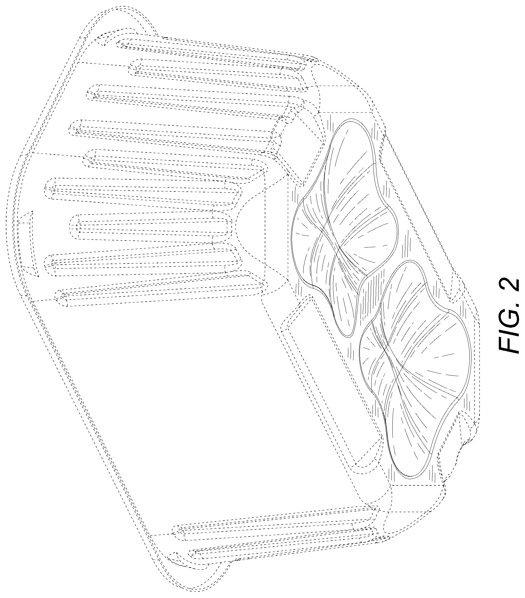 Patent USD1124860 Figure 2 – Food container