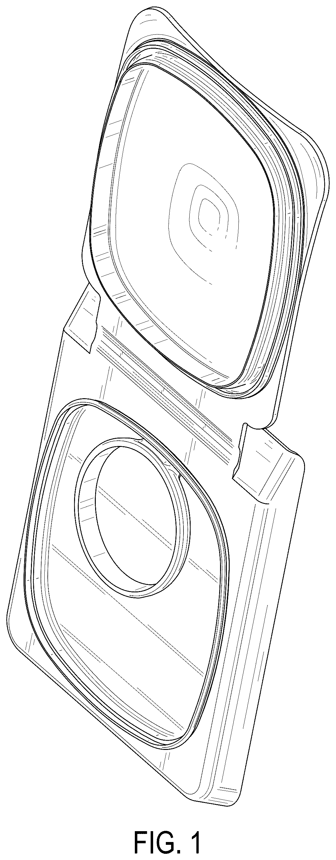Patent USD1124861 — Closure — Figure 1