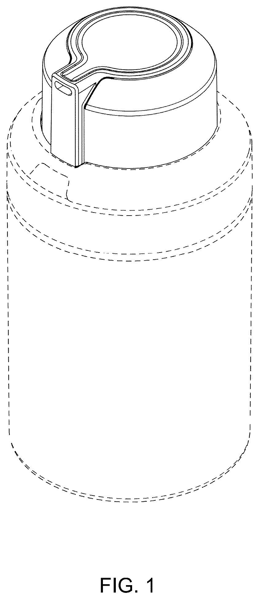 Patent USD1124871 — Pump head — Figure 1