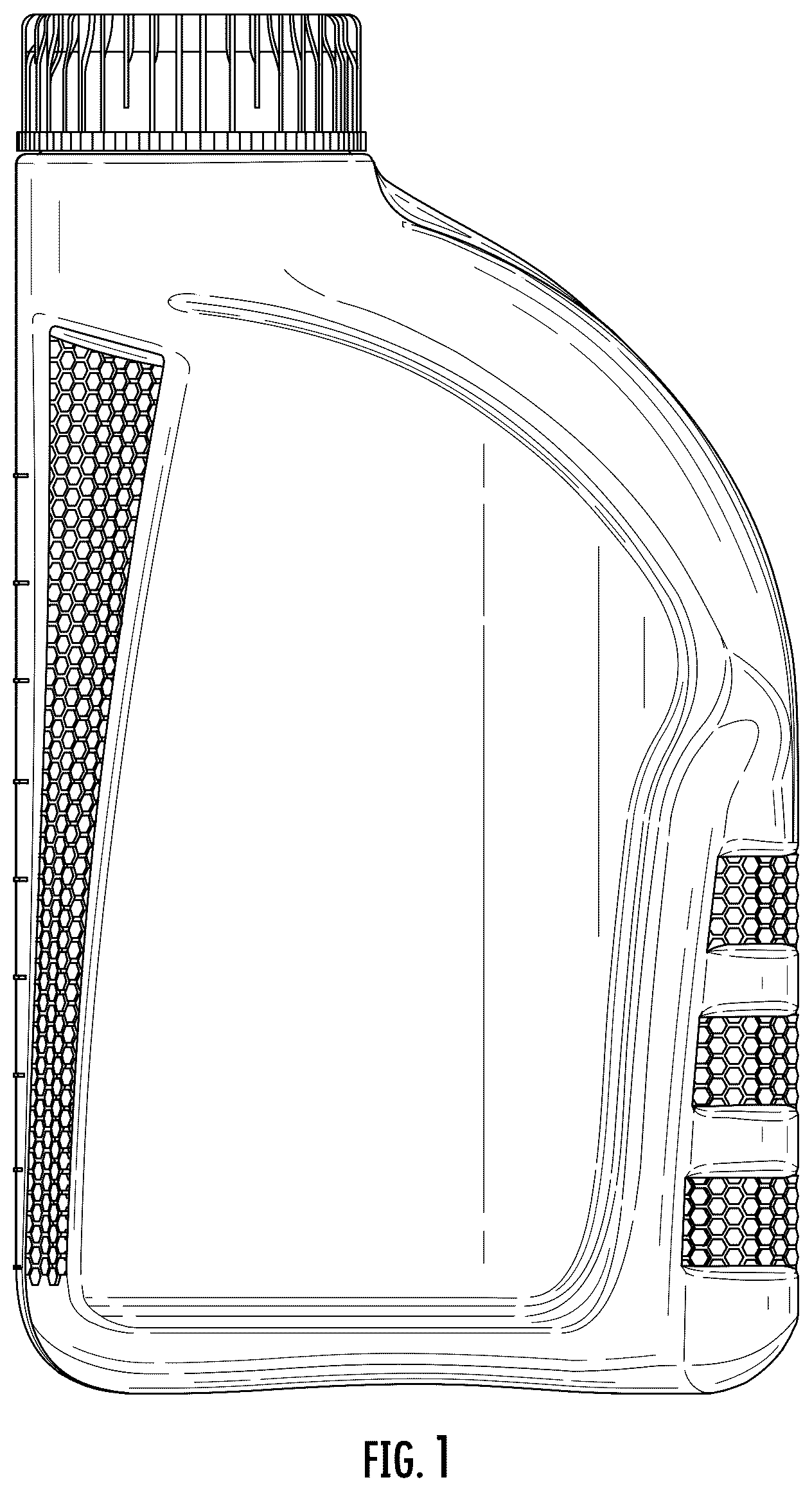 Patent USD1124875 — Storage can for oil — Figure 1