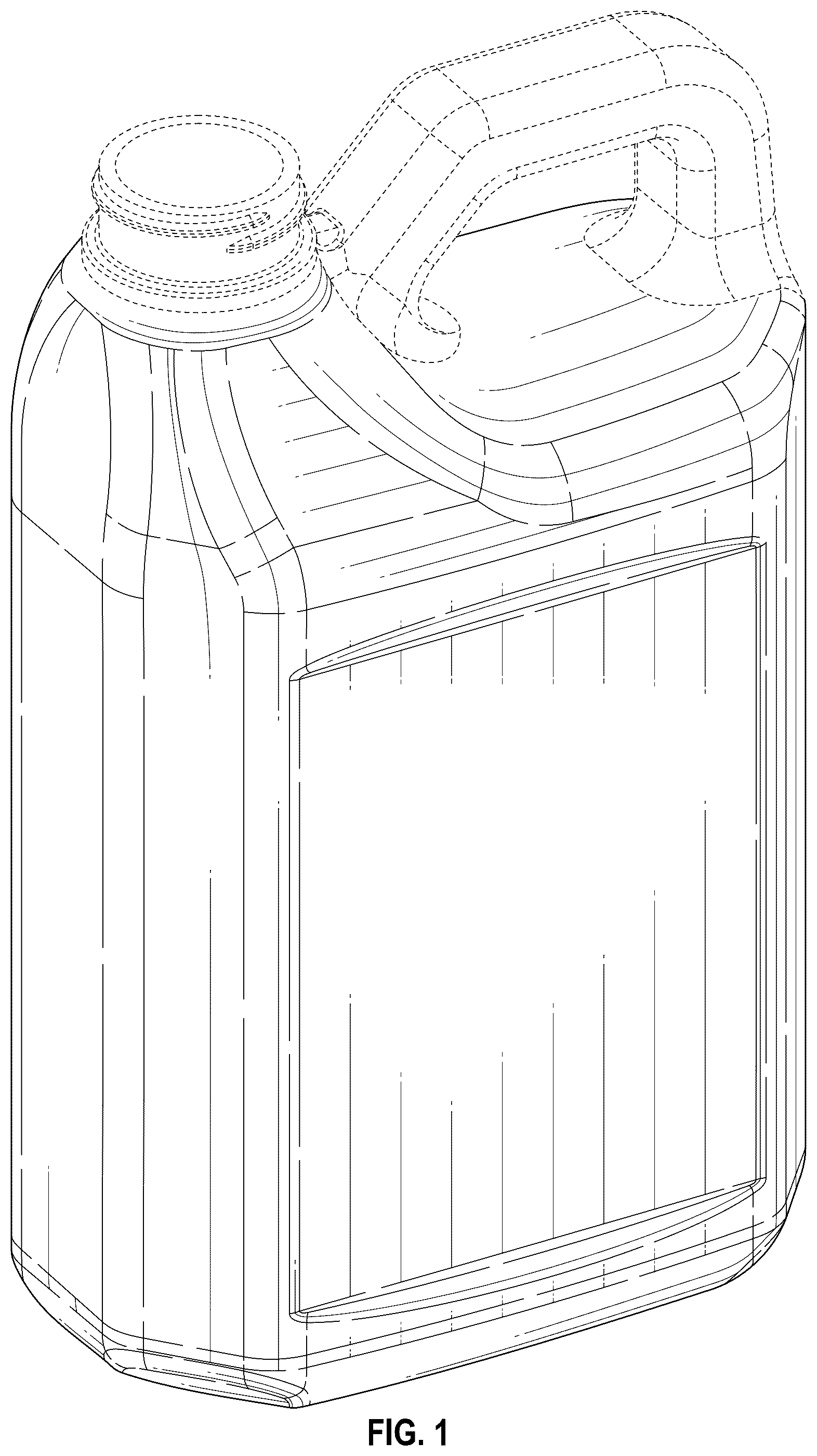 Patent USD1124878 — Container — Figure 1