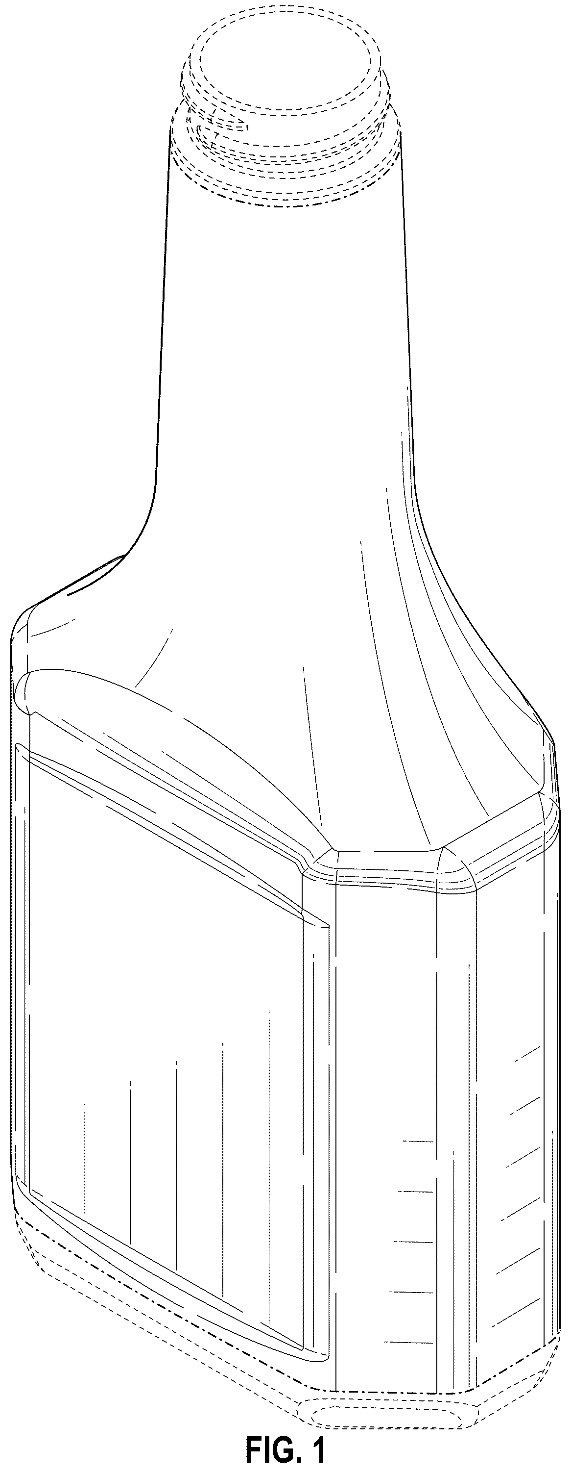 Patent USD1124888 Figure 1 – Container