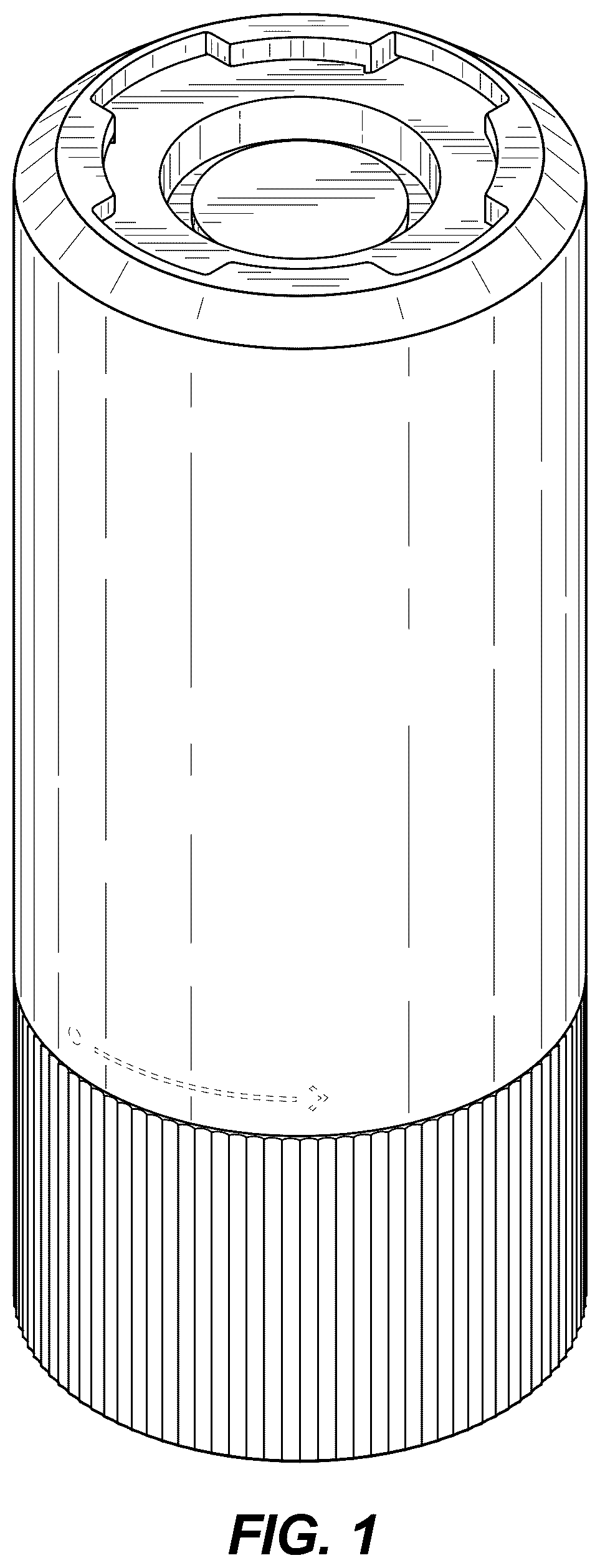 Patent USD1124894 Figure 1 – Applicator handle