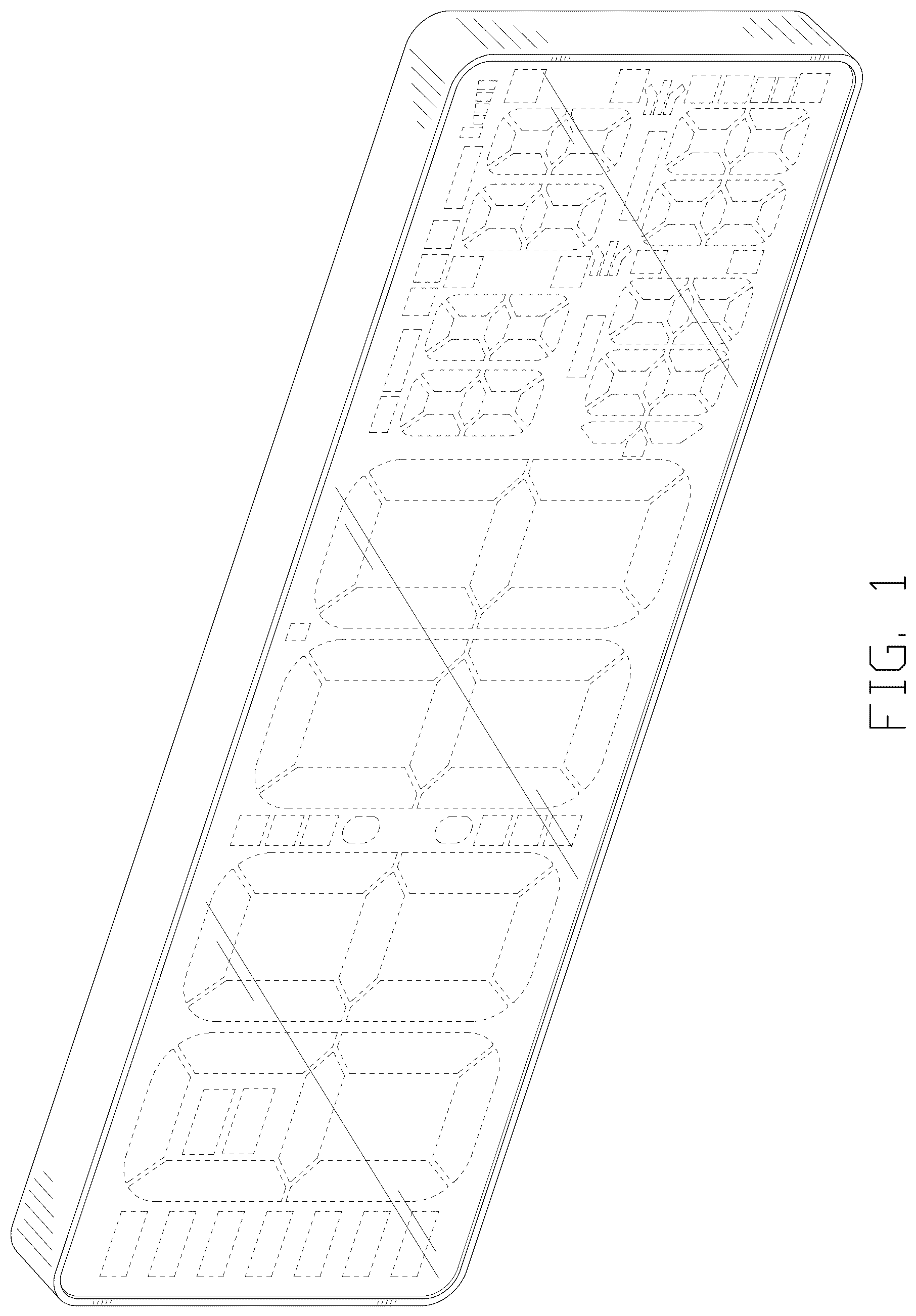 Patent USD1124898 — Digital clock — Figure 1