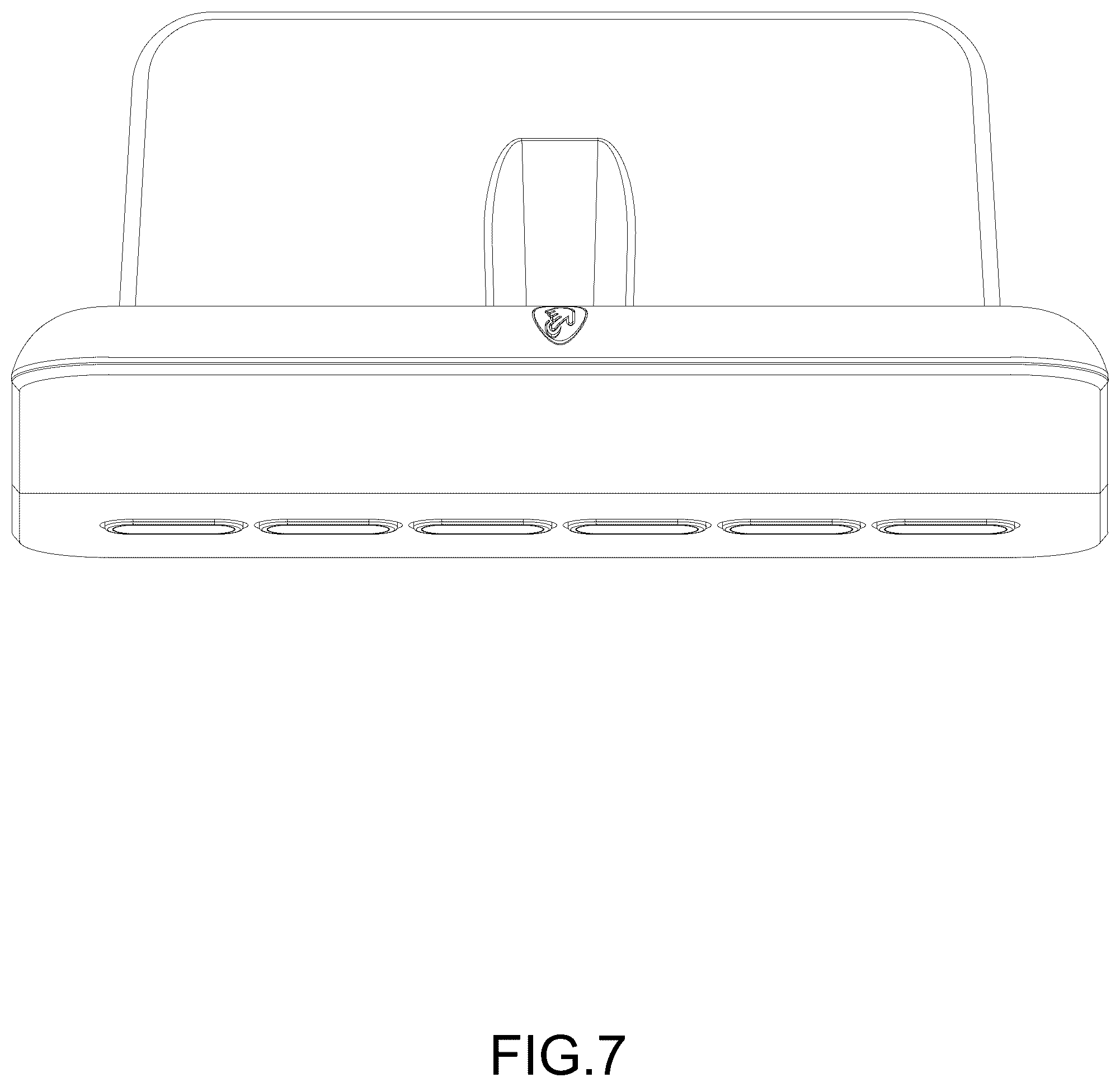 Patent USD1124900 Figure 7 – Alarm clock