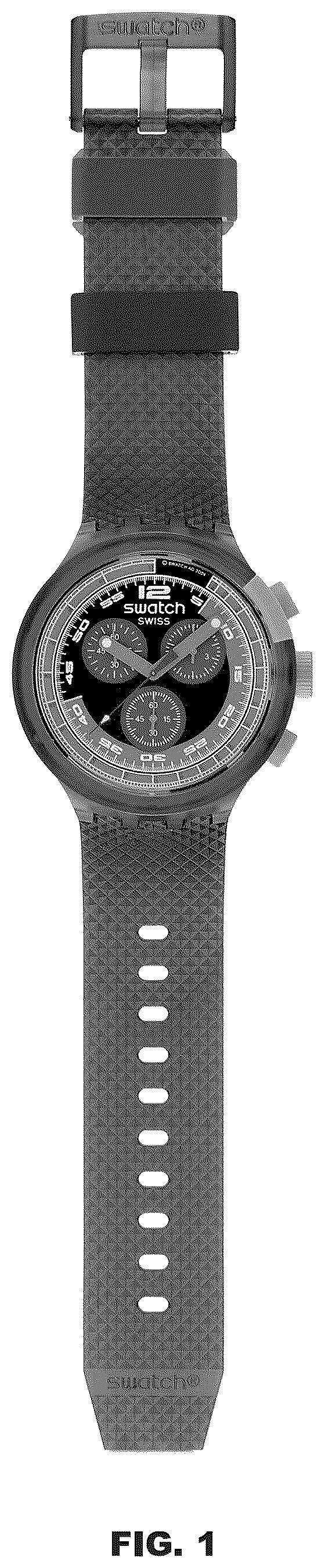 Patent USD1124901 — Watch — Figure 1